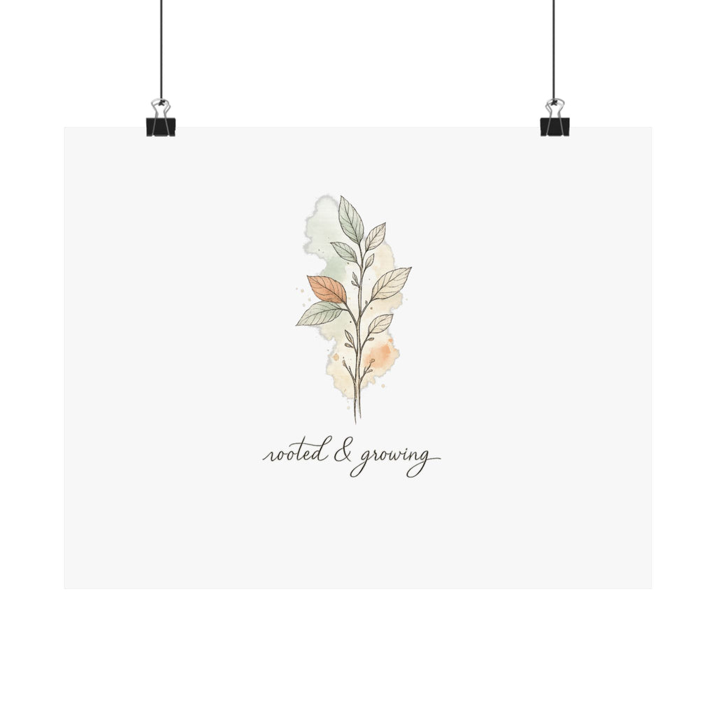 Rooted & Growing Art Print