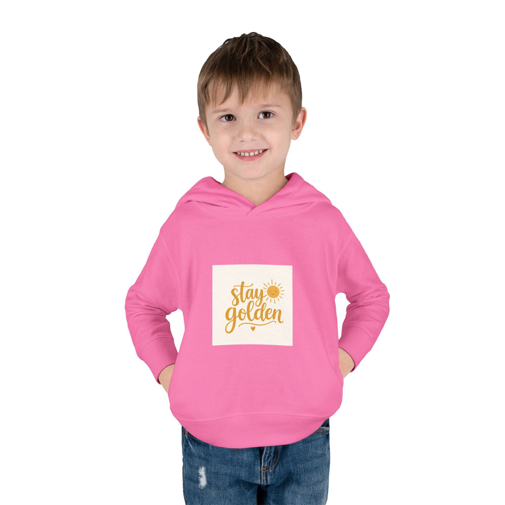 Stay Golden Toddler Hoodie - Nureli Kids