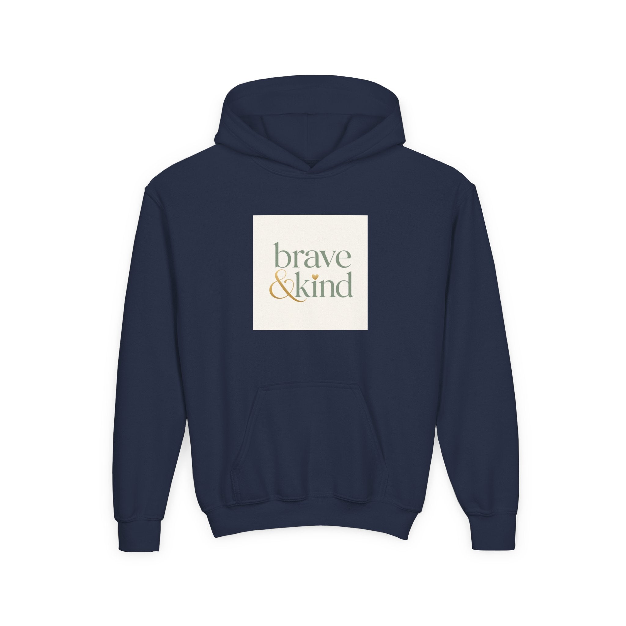 Brave And Kind soft toddler hoodie from the Nureli collection, view 12