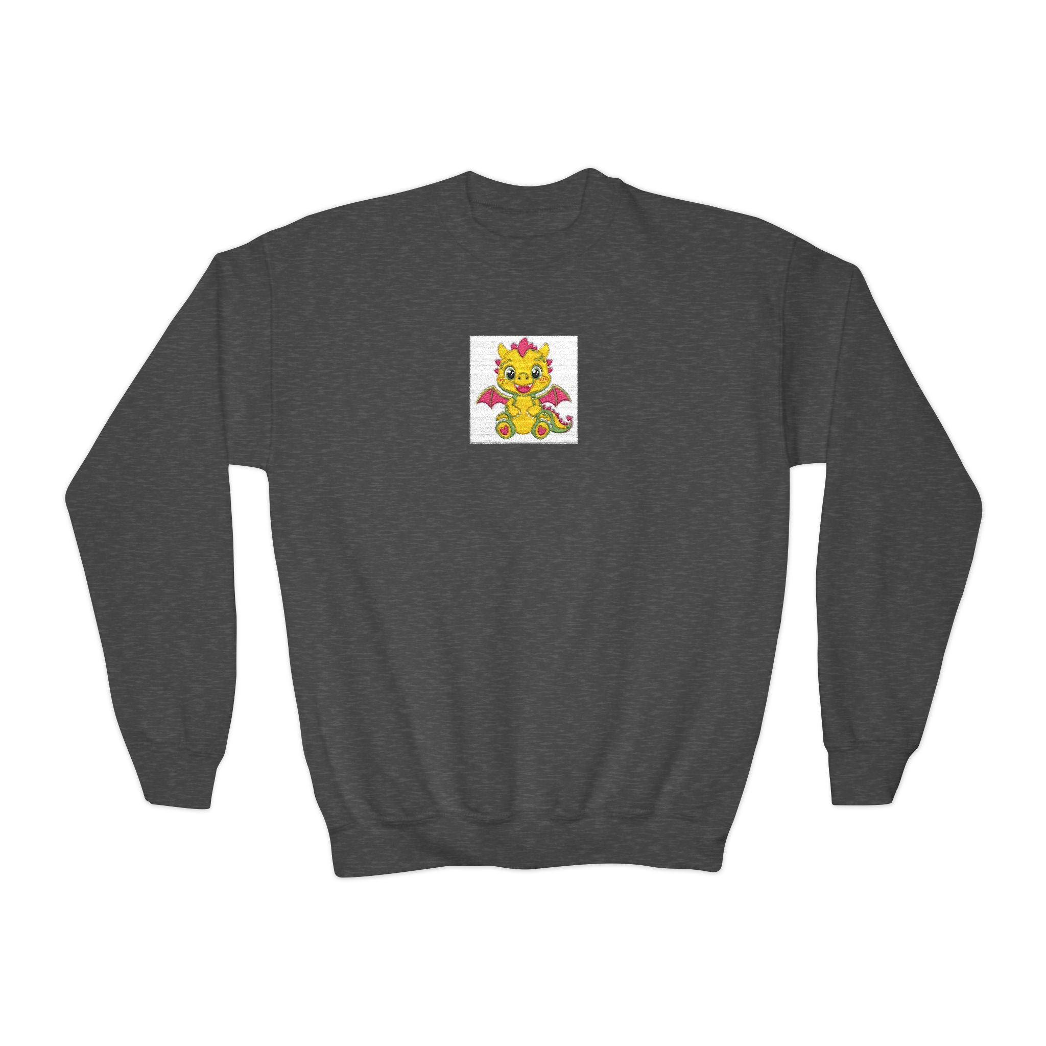 Tiny Dragon kids crew sweatshirt from the Nureli collection, view 6
