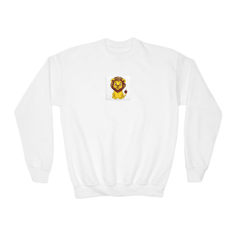 Brave Little Lion kids crewneck sweatshirt by Nureli Kids