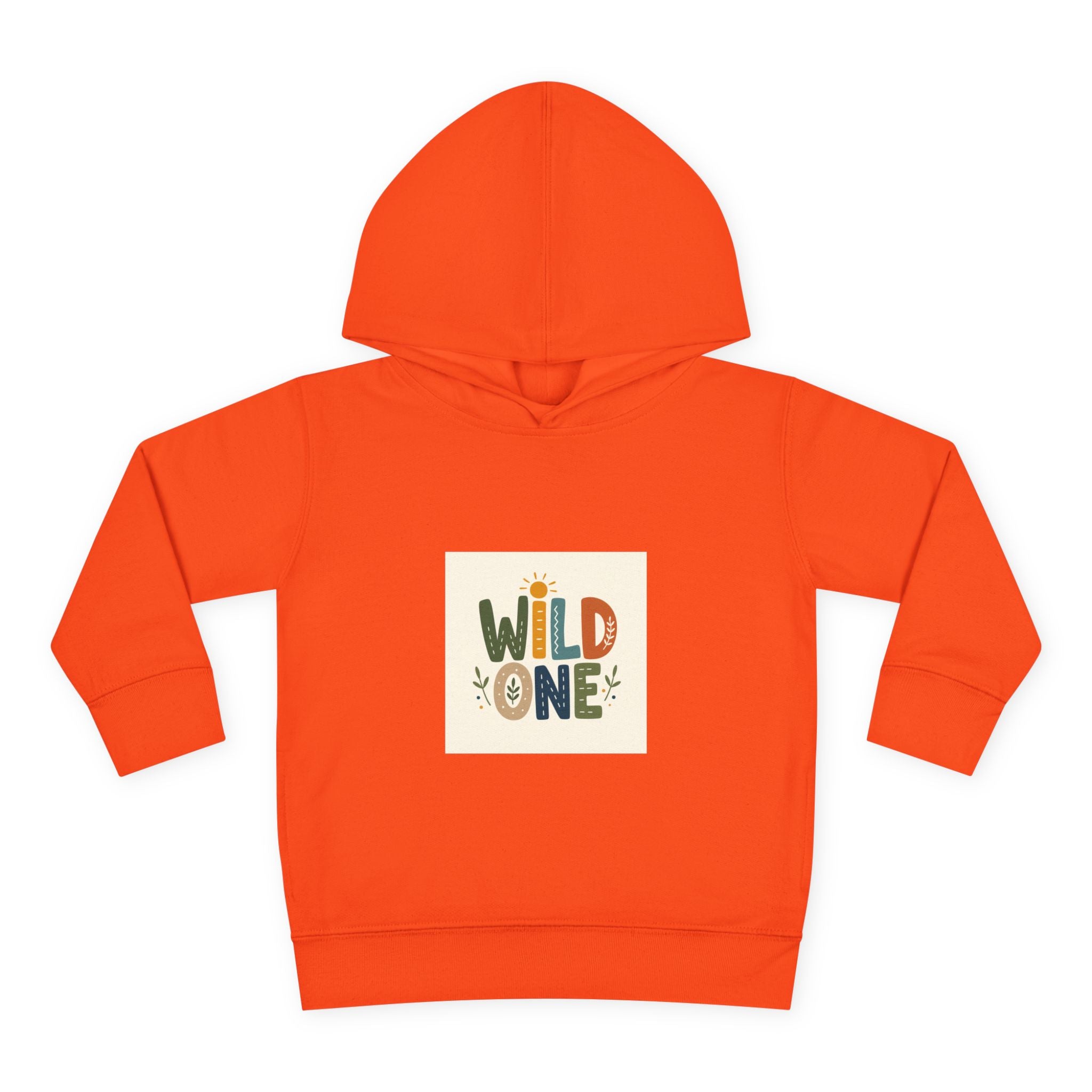 Wild One soft toddler hoodie from the Nureli collection, view 2