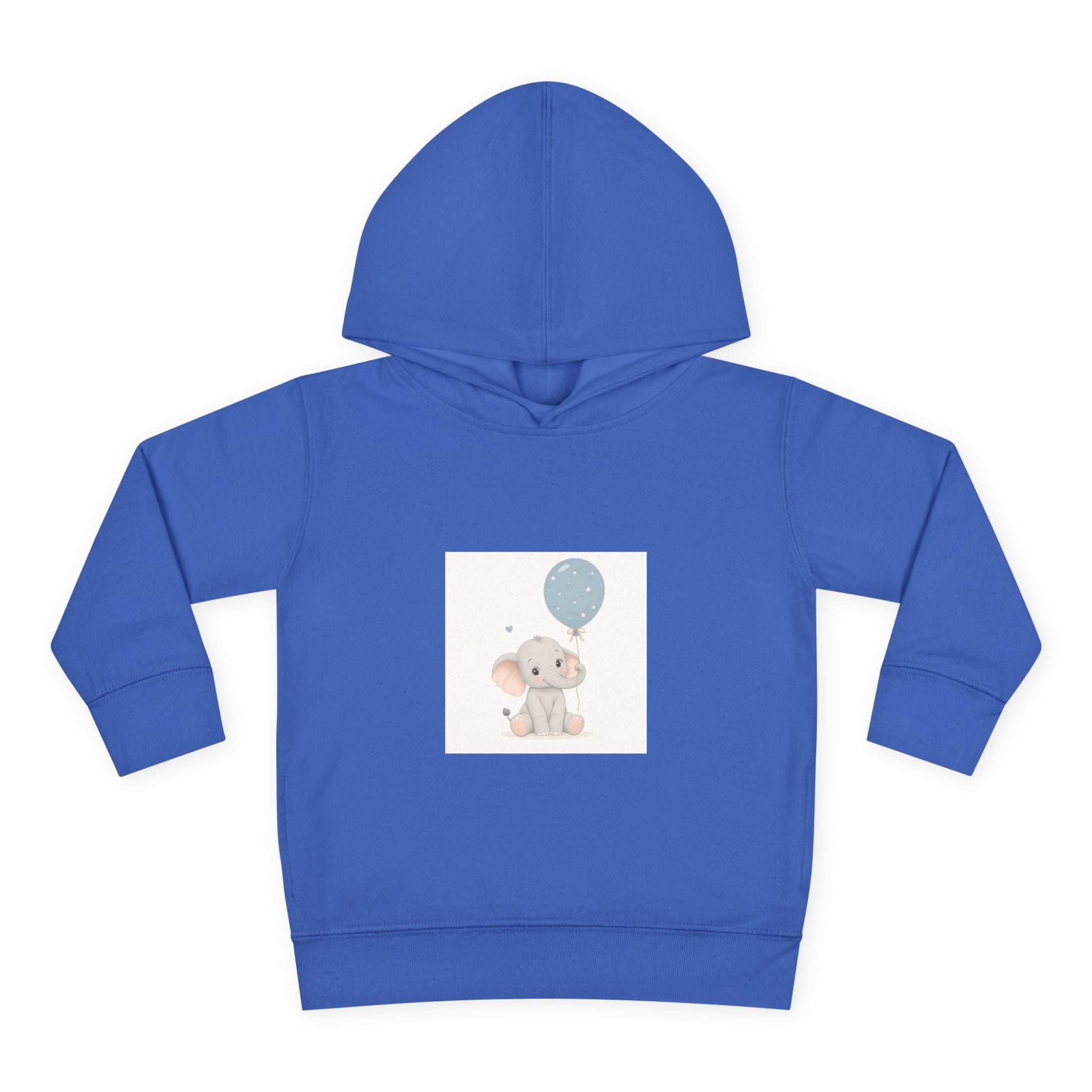 Little Elephant soft toddler hoodie from the Nureli collection, view 5