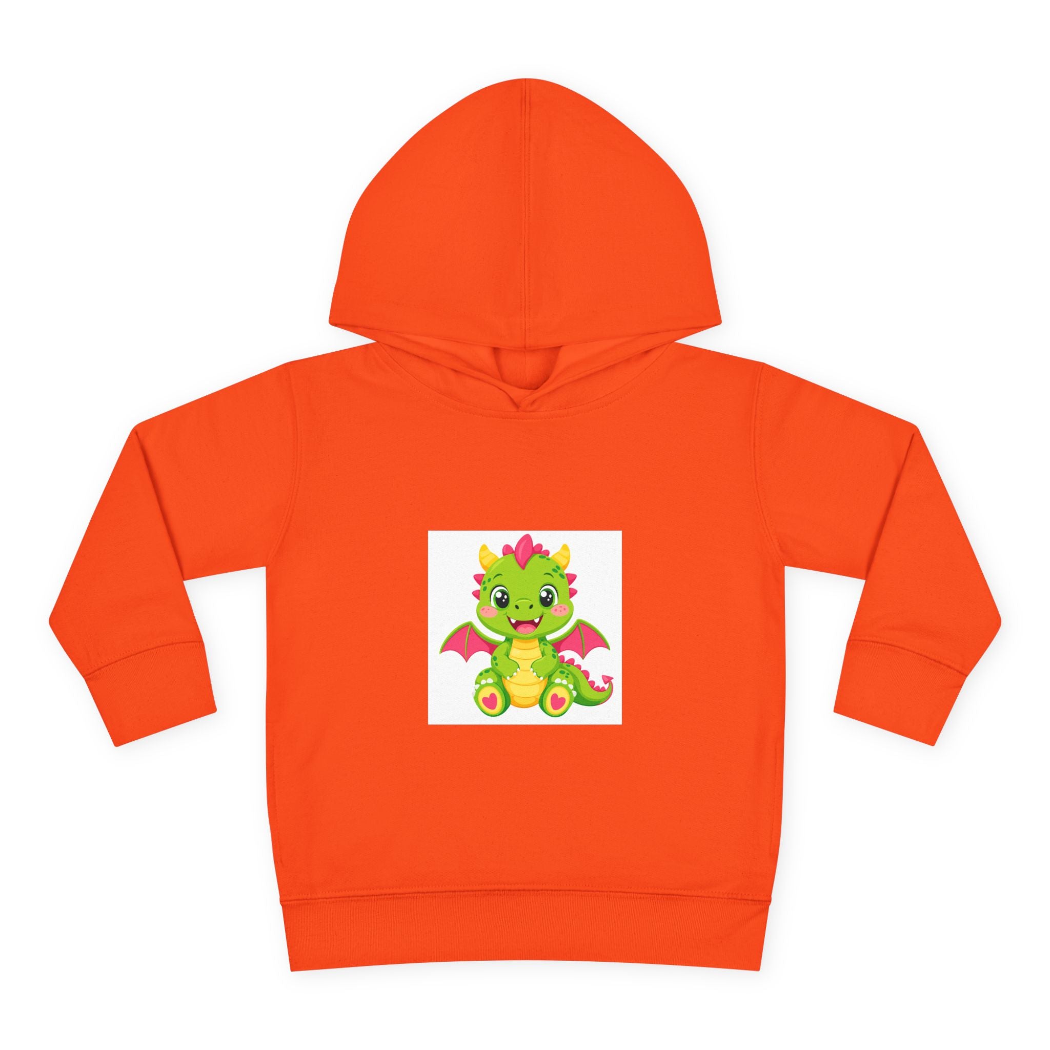 Tiny Dragon soft toddler hoodie from the Nureli collection, view 2