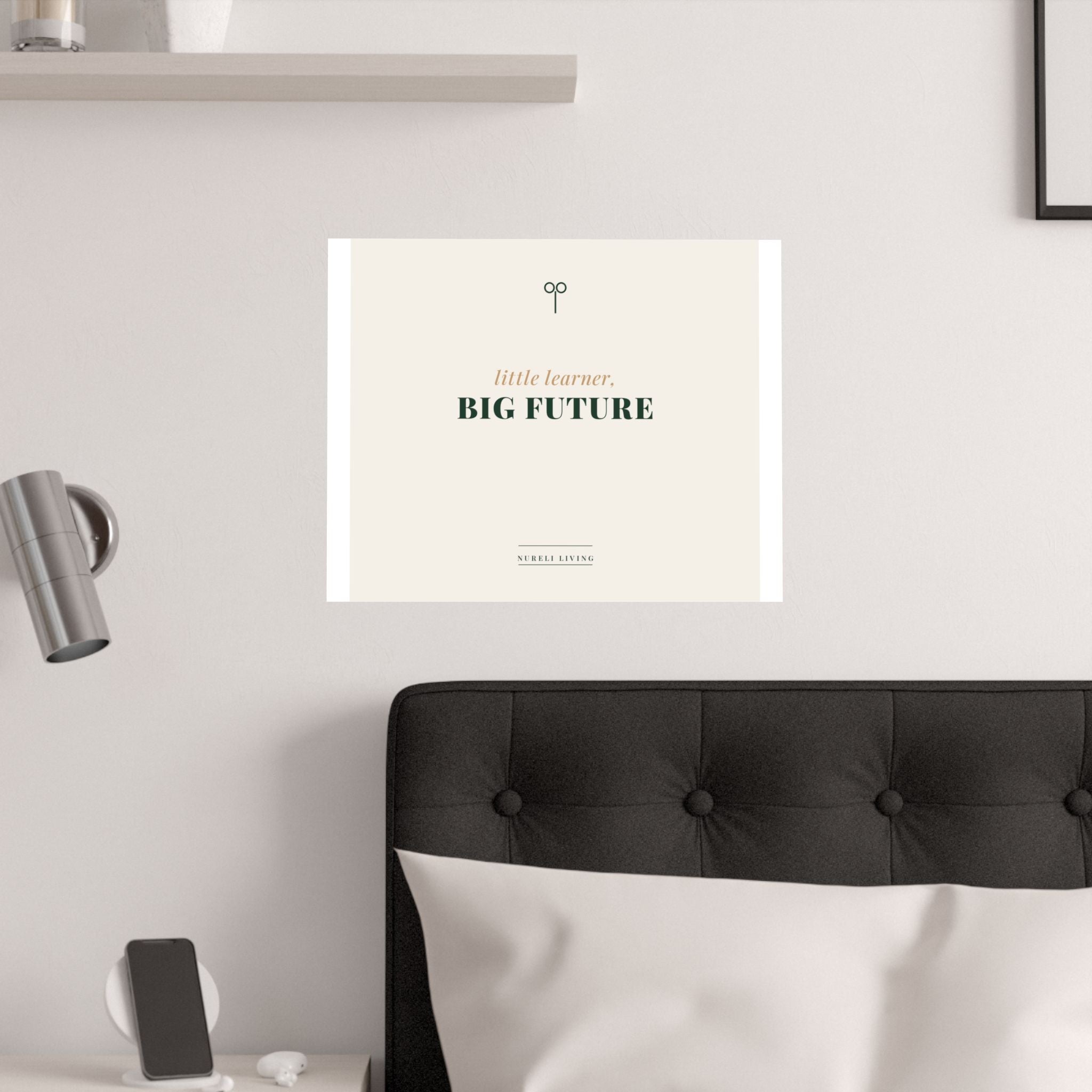 Little Learner Big Future Art Print
