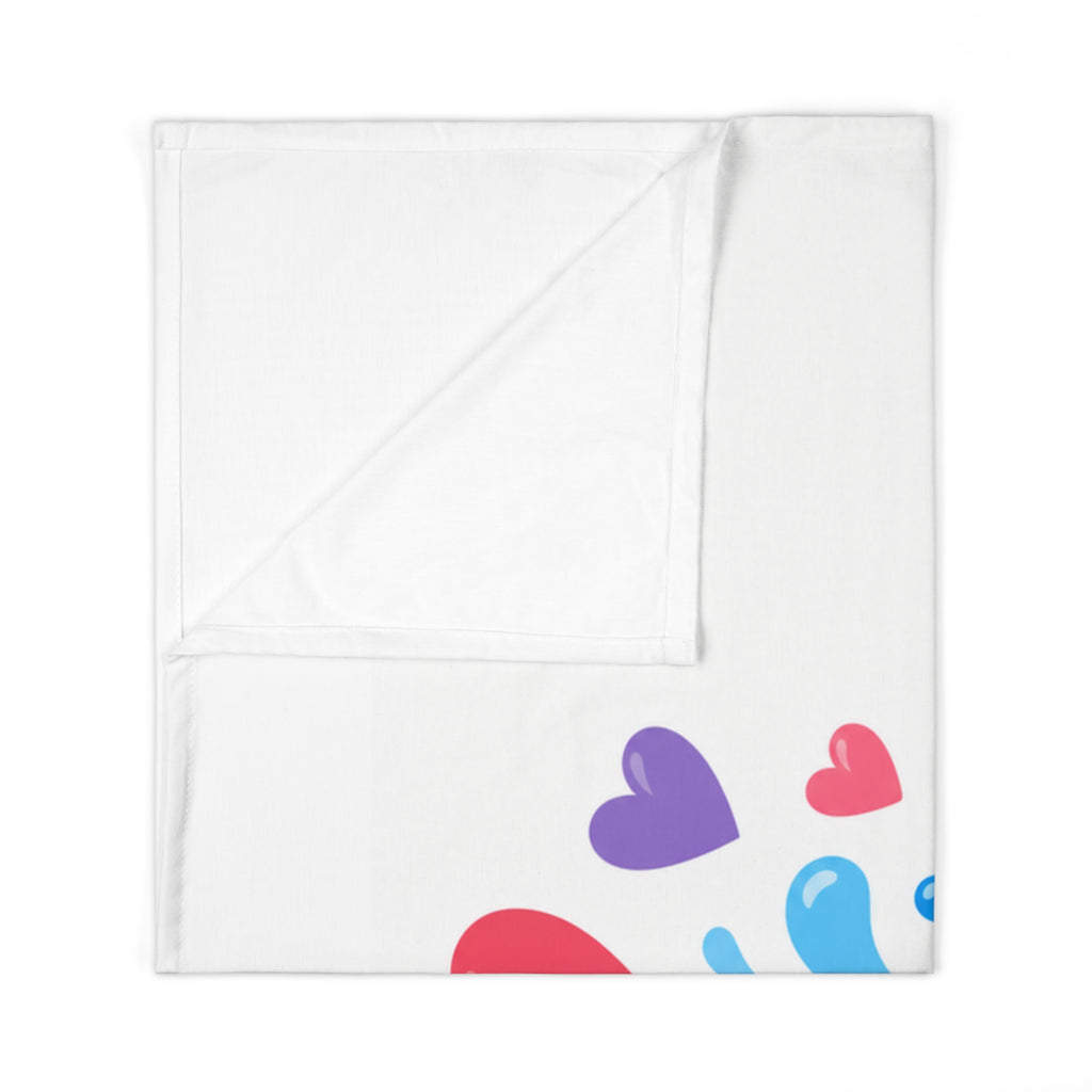 Happy Whale Baby Swaddle Blanket — Nureli Kids