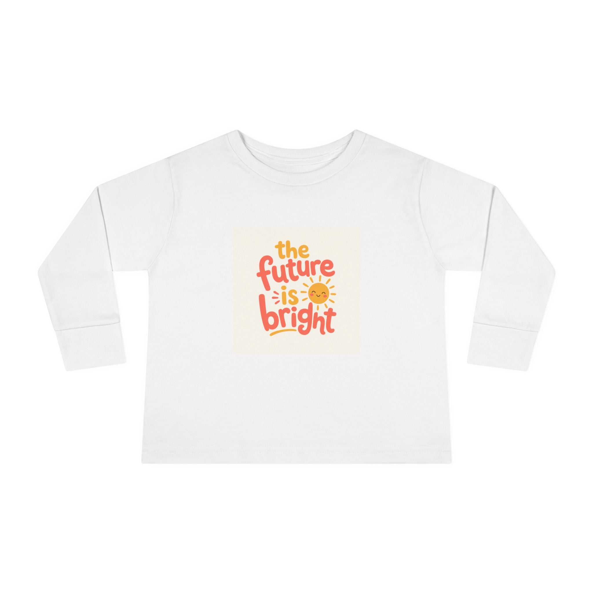 The Future Is Bright Toddler Long-Sleeve Tee — Nureli Kids