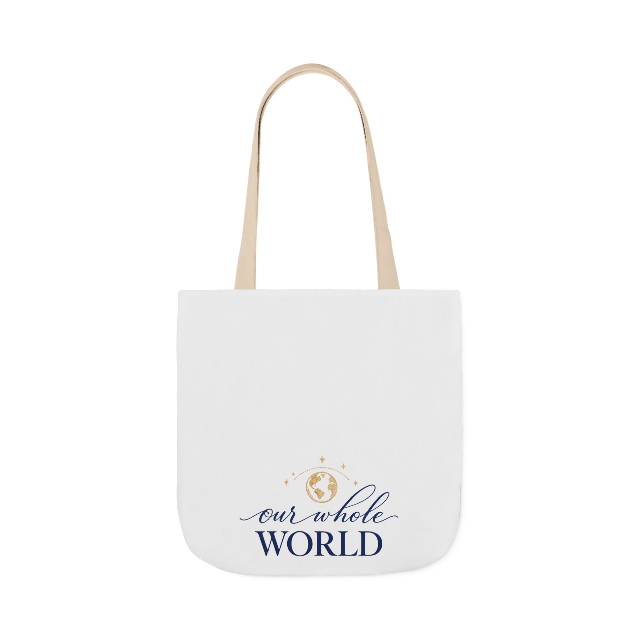 Our Whole World canvas tote bag from the Nureli collection, view 11