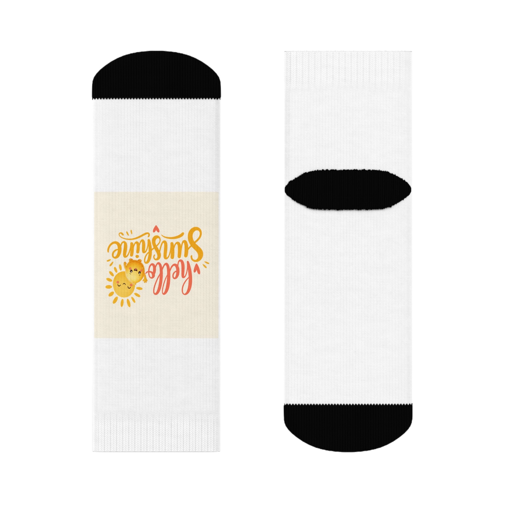 Hello Sunshine Kids Crew Socks - Nureli Kids