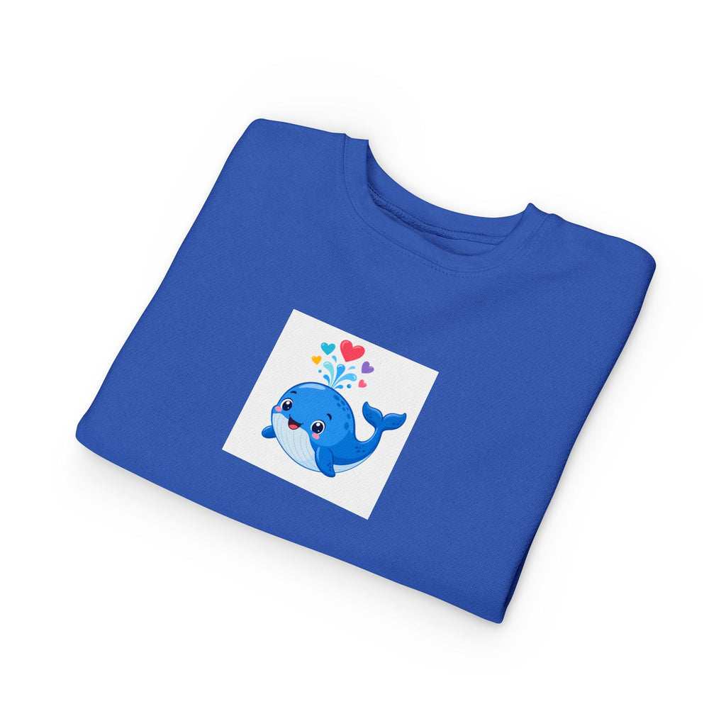 Happy Whale Toddler Sweatshirt — Nureli Kids