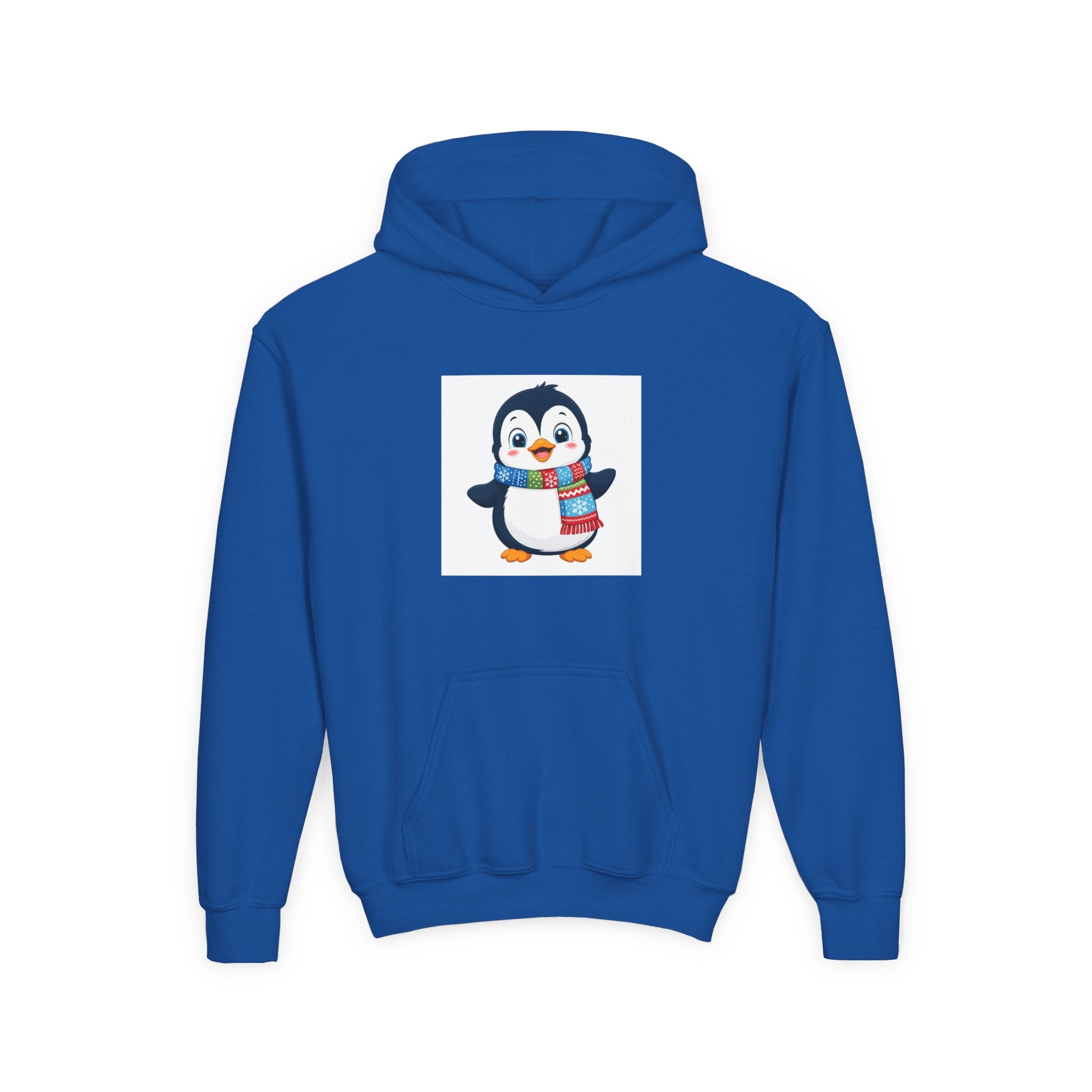 Waddle Penguin soft toddler hoodie from the Nureli collection, view 11
