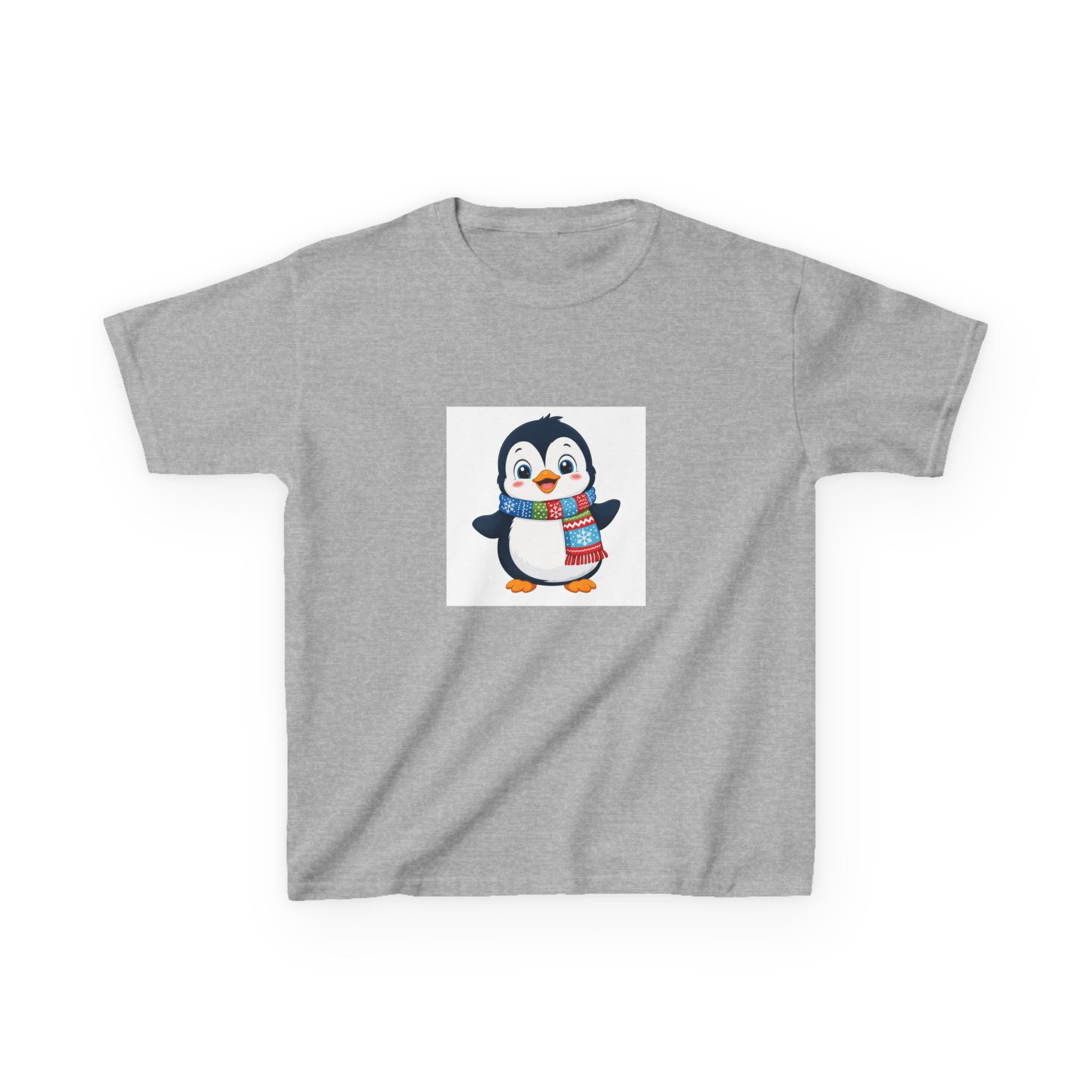 Waddle Penguin soft kids tee from the Nureli collection, view 4