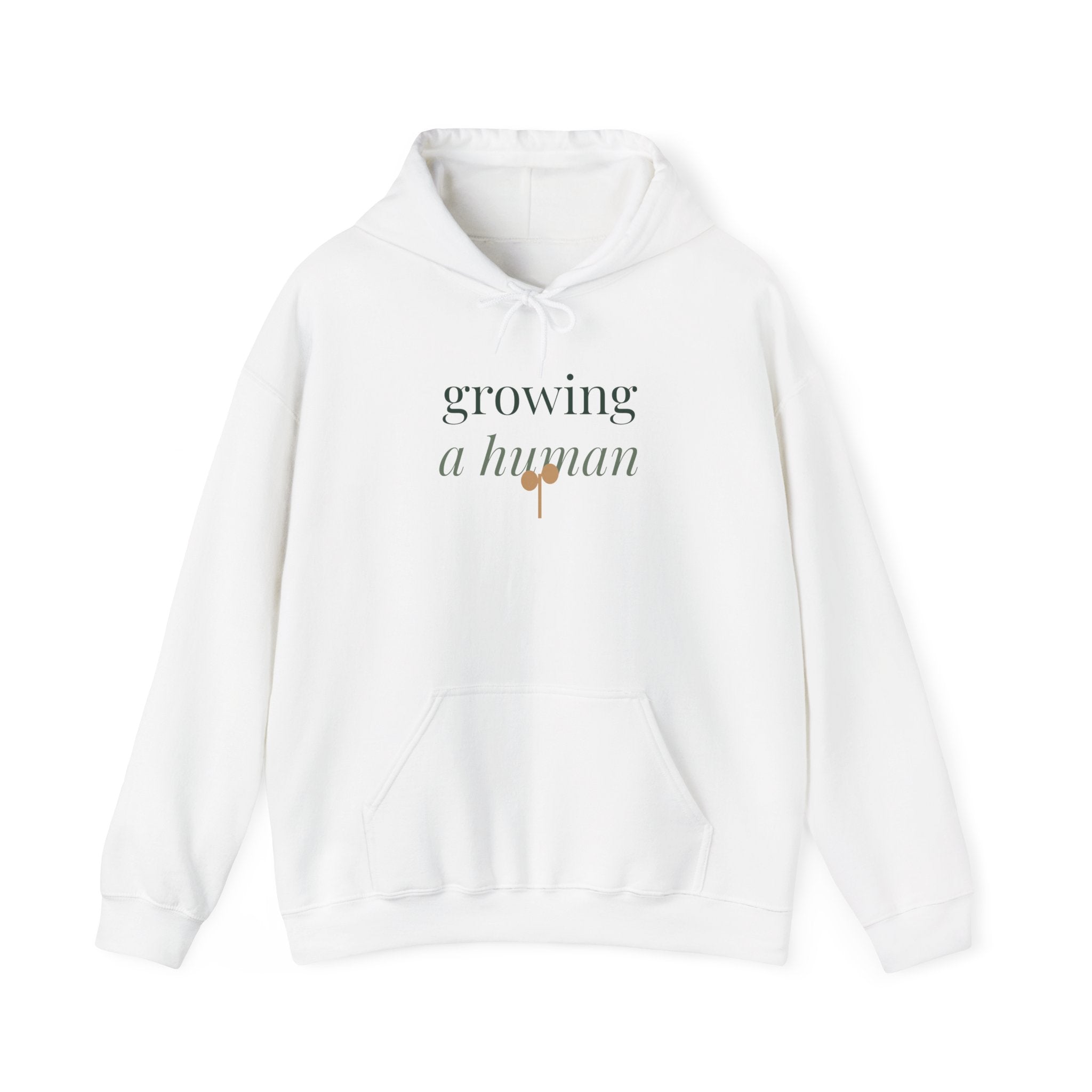 Growing a human Sweatshirt soft unisex hoodie from the Nureli collection