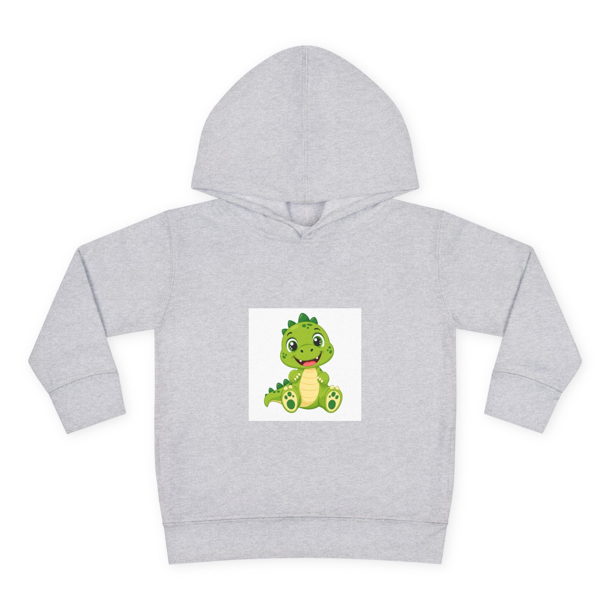 Dino soft toddler hoodie from the Nureli collection, view 3