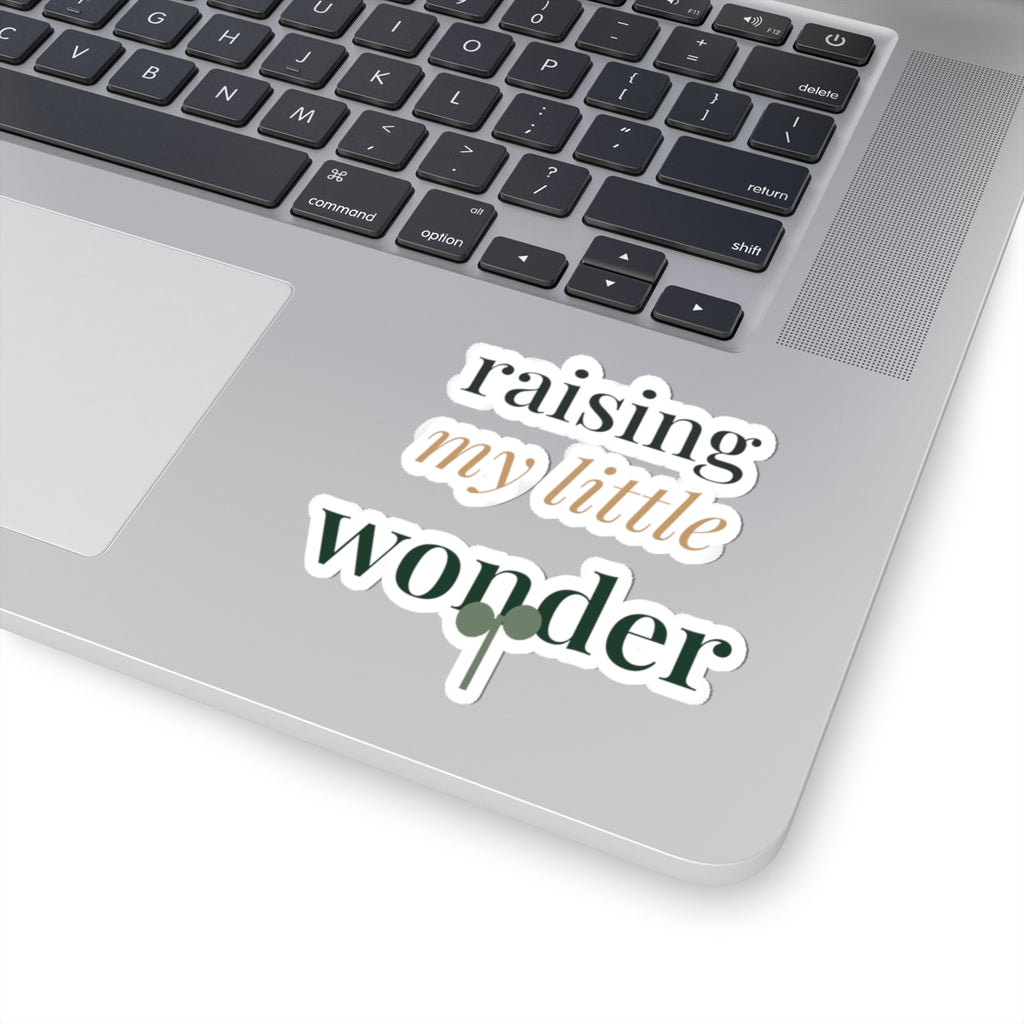 Raising my little wonder Sticker