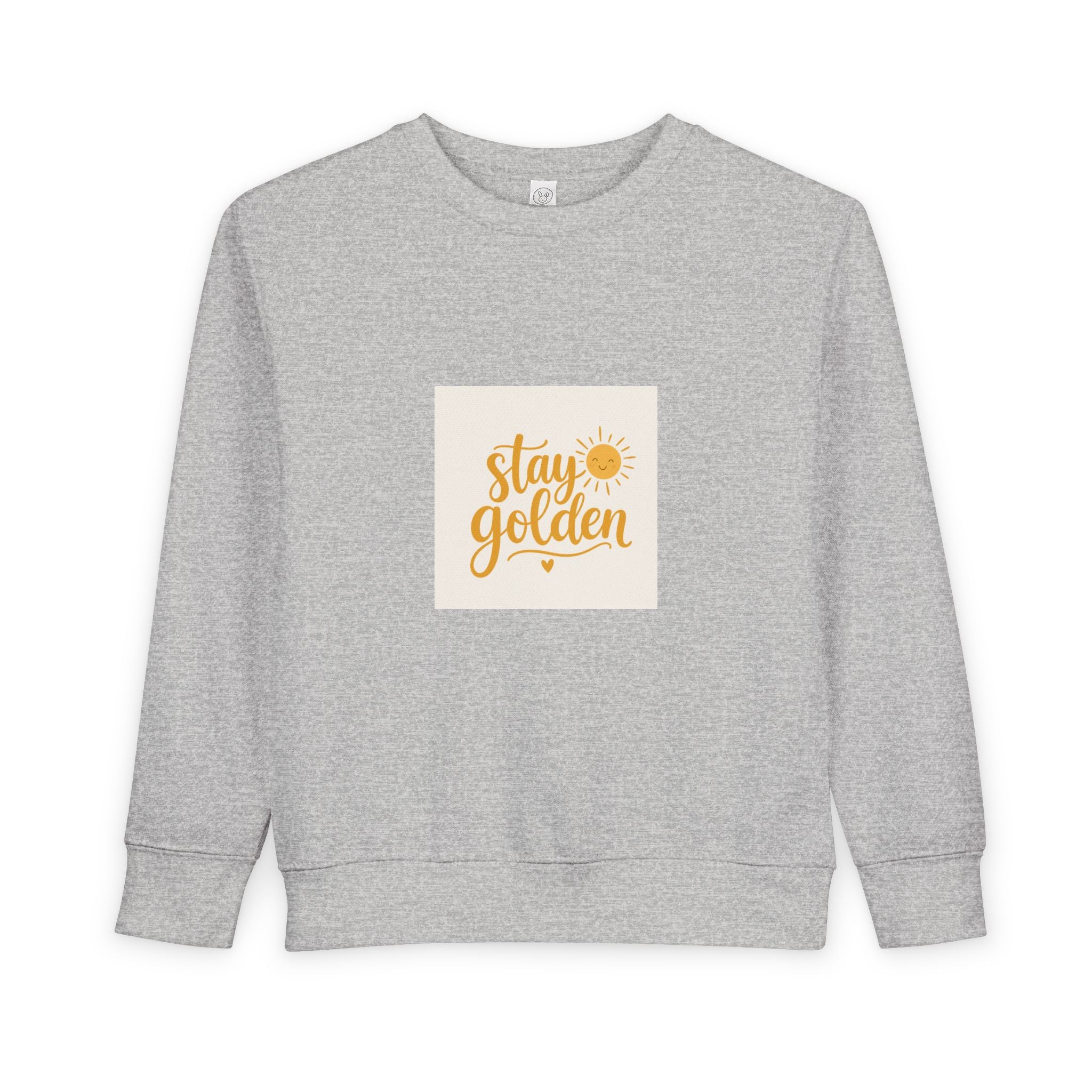 Stay Golden soft toddler tee from the Nureli collection, view 2