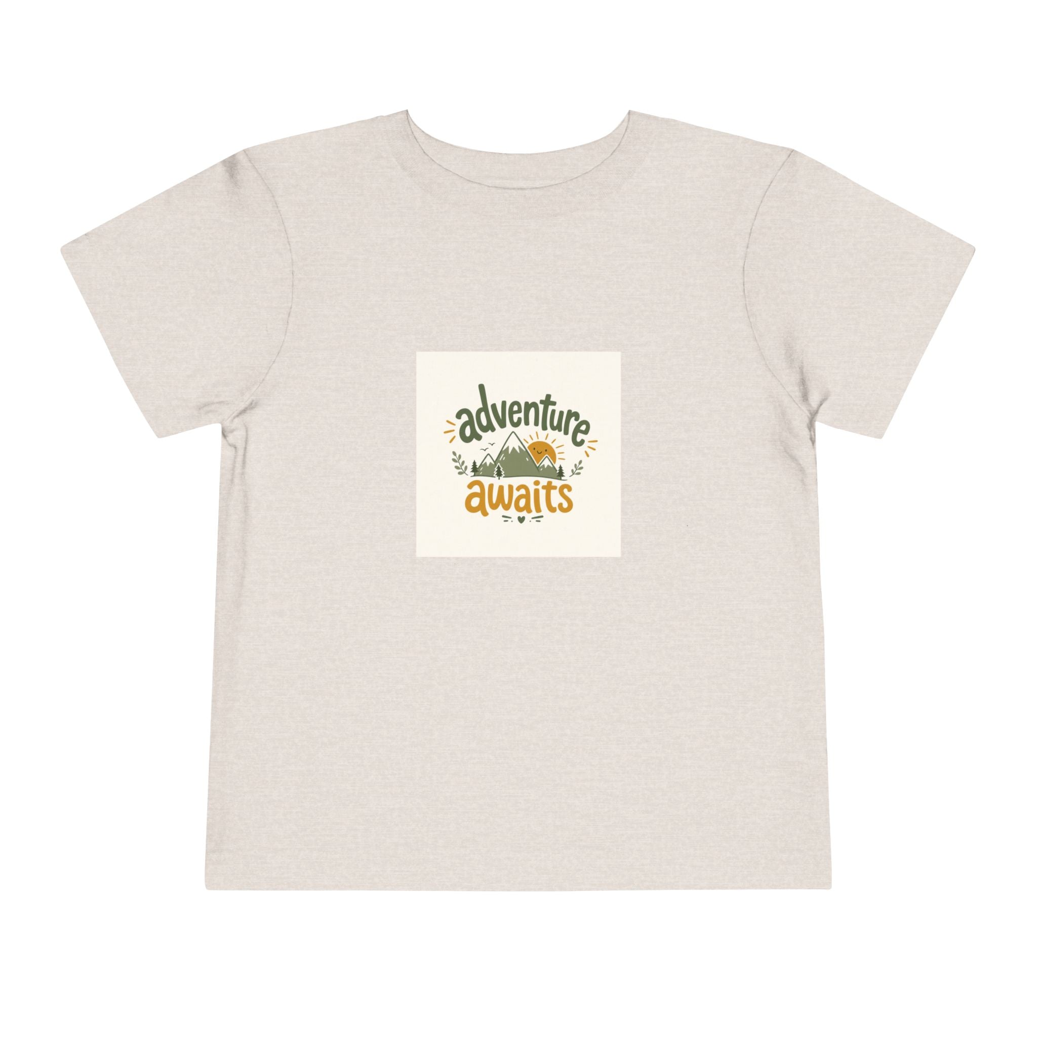 Adventure Awaits soft toddler tee from the Nureli collection, view 5
