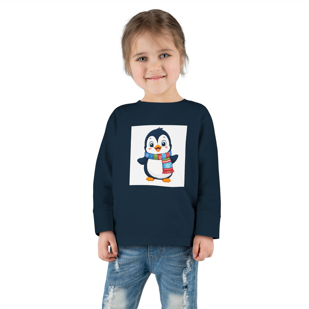 Waddle Penguin Toddler Long-Sleeve Tee — Nureli Kids