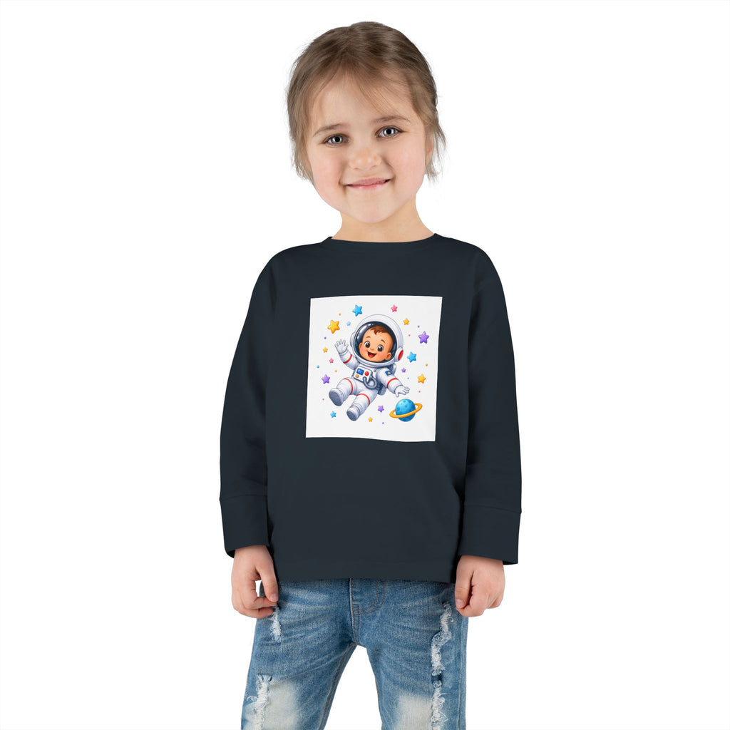 Little Astronaut Toddler Long-Sleeve Tee — Nureli Kids