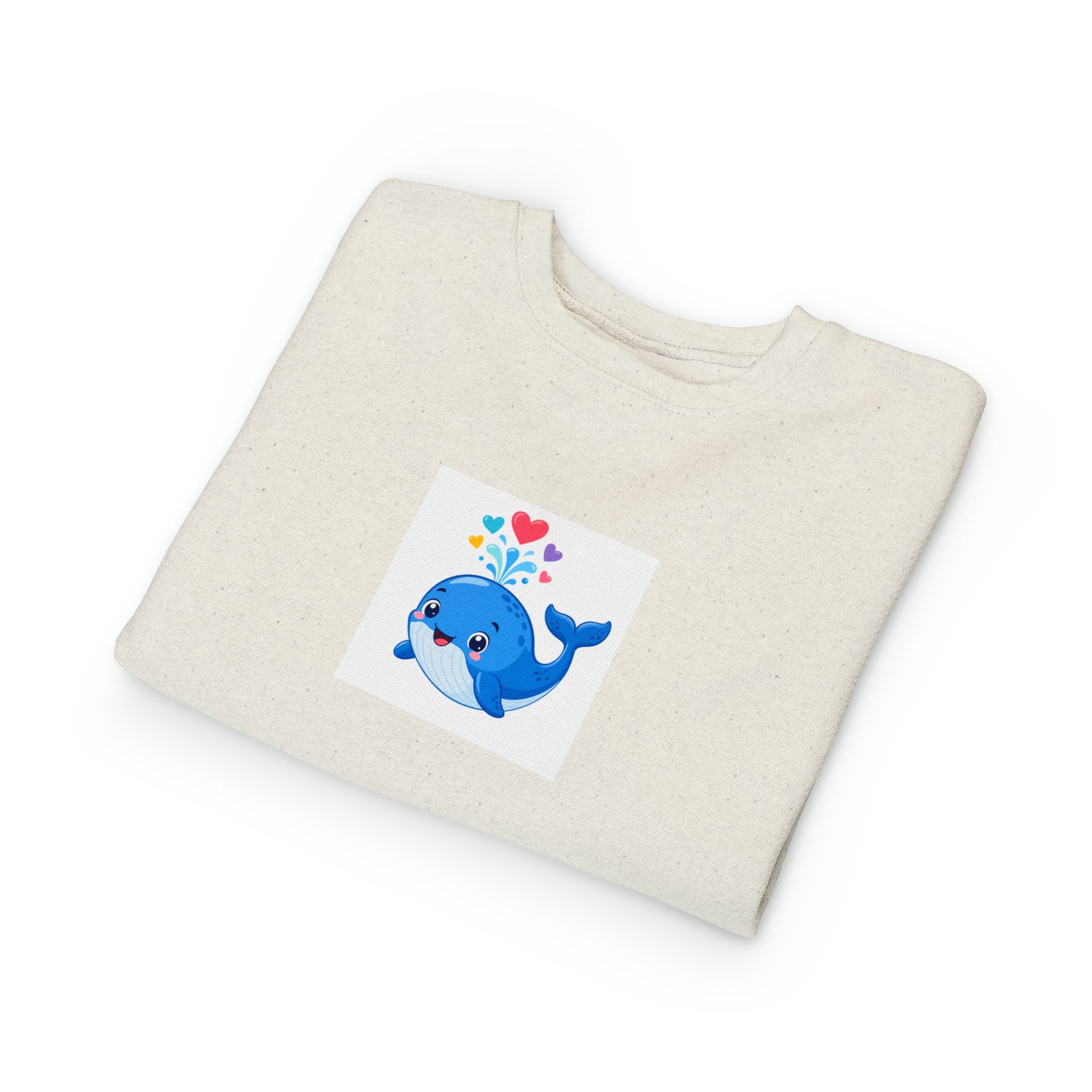 Happy Whale Toddler Sweatshirt — Nureli Kids