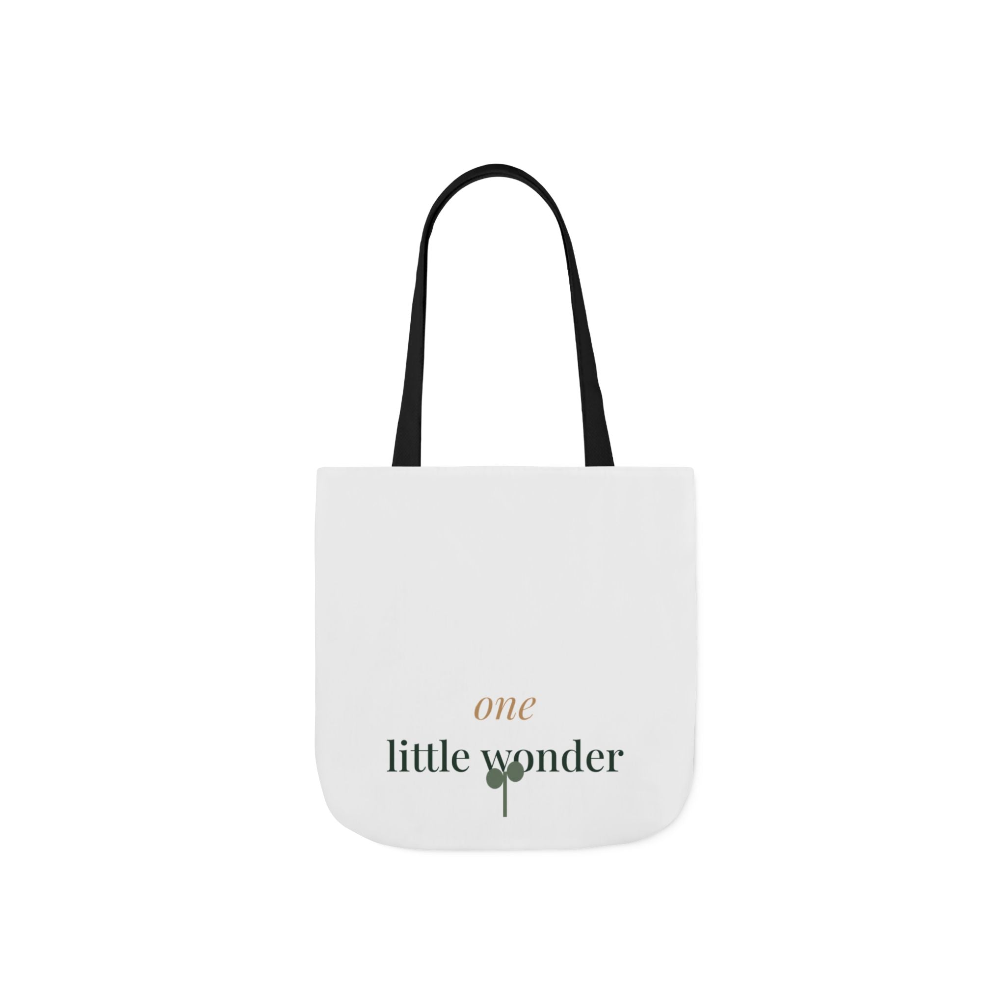 One little wonder Tote canvas tote bag from the Nureli collection, view 2