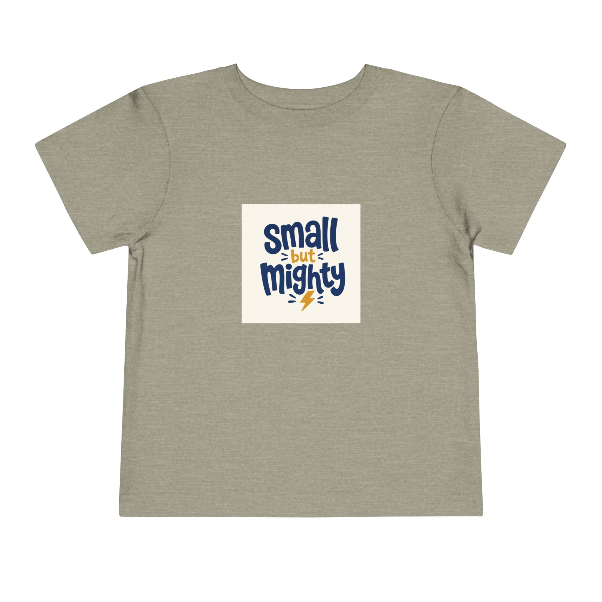 Small But Mighty Toddler T-Shirt from the Nureli collection, view 6