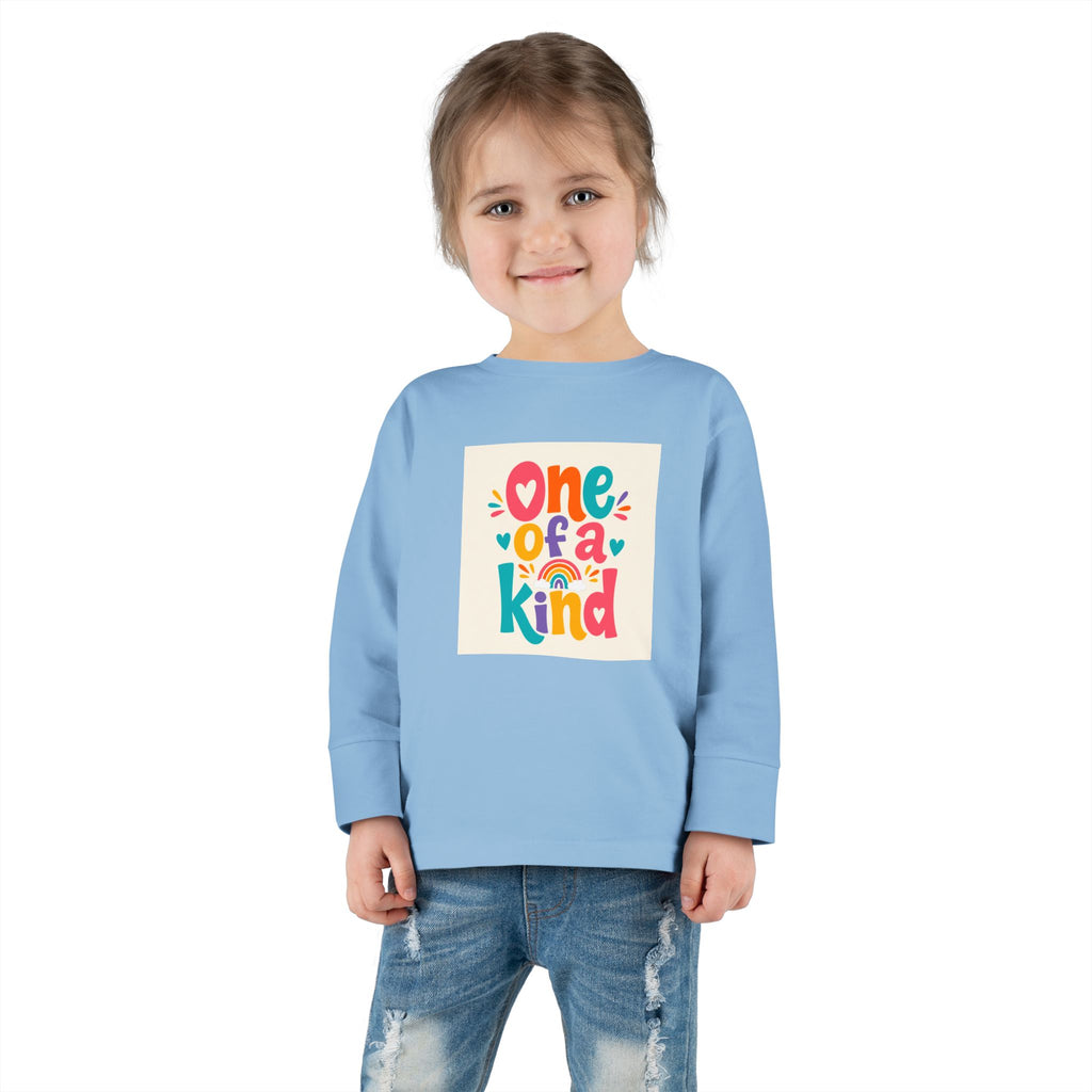 One Of A Kind Toddler Long-Sleeve Tee - Nureli Kids
