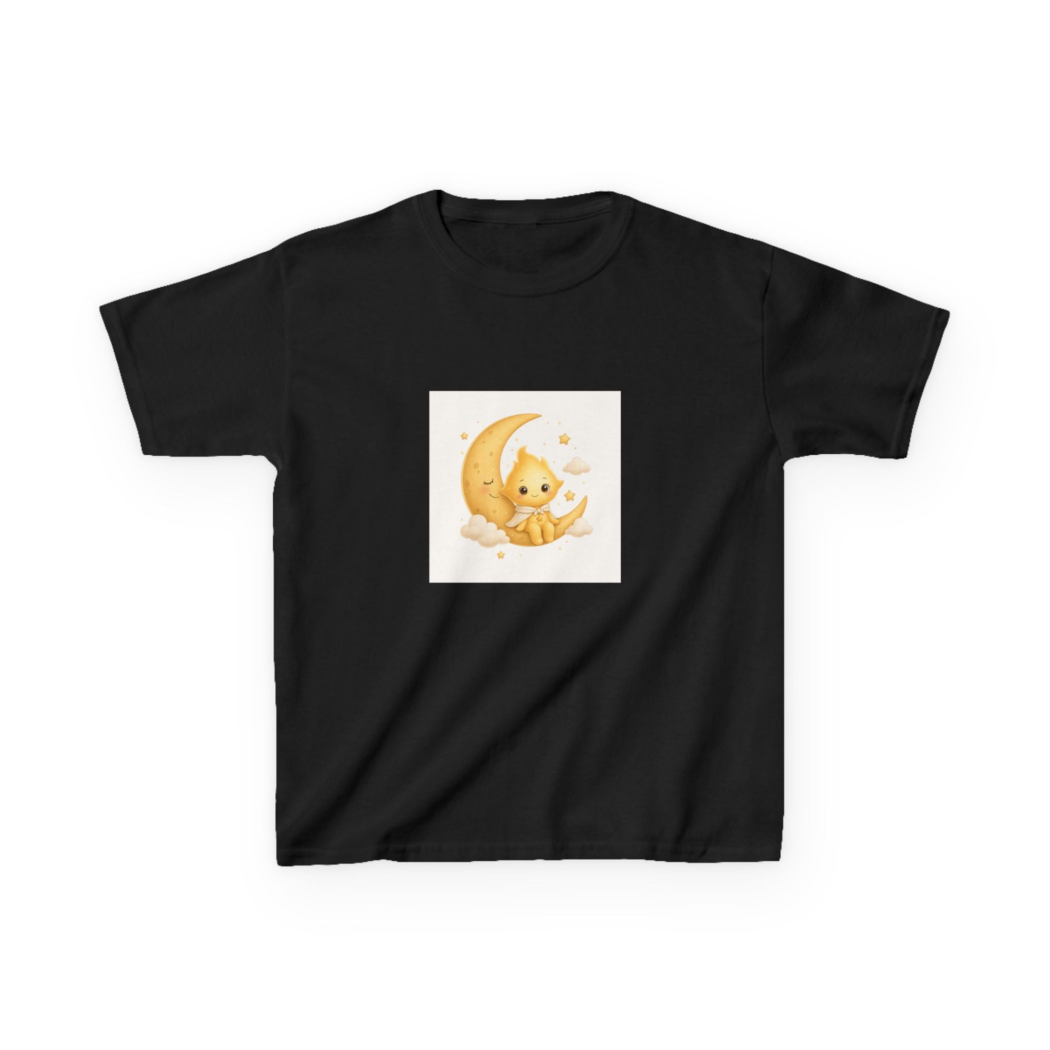 Lumi on the Moon soft kids tee from the Nureli collection, view 3