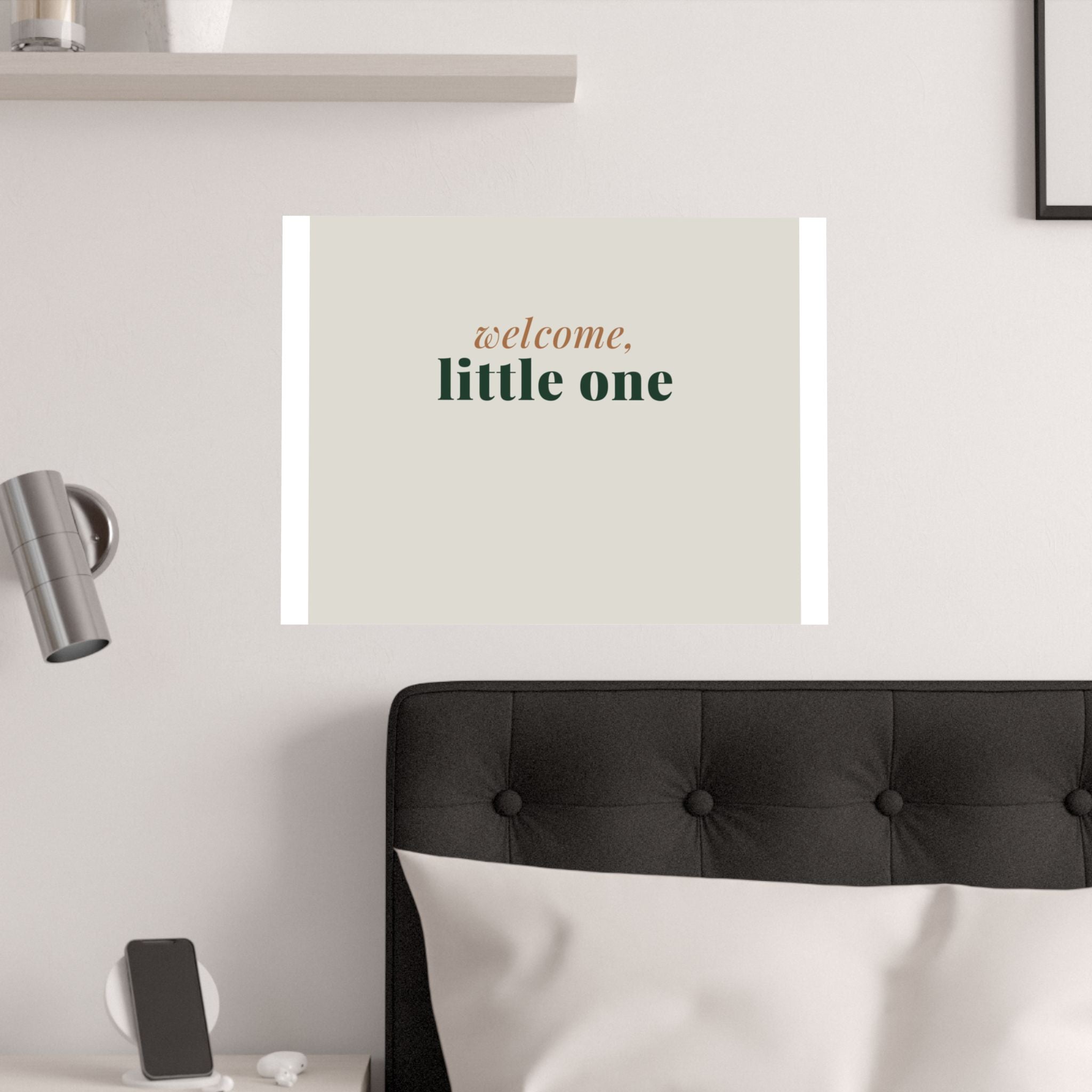 Welcome Little One Art Print