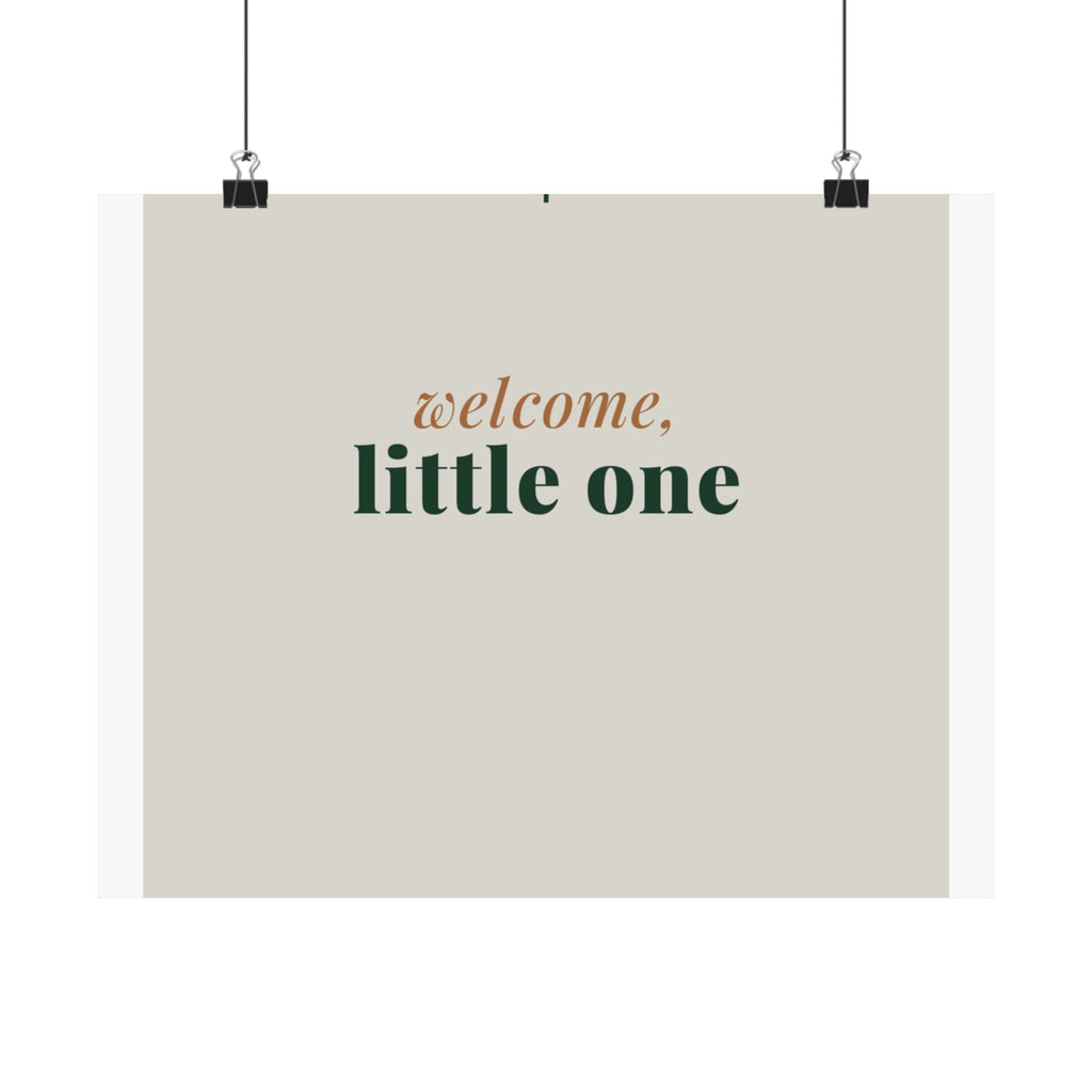 Welcome Little One Art Print