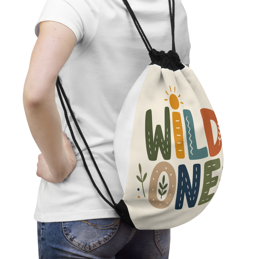Wild One Kids Drawstring Bag - Nureli Kids