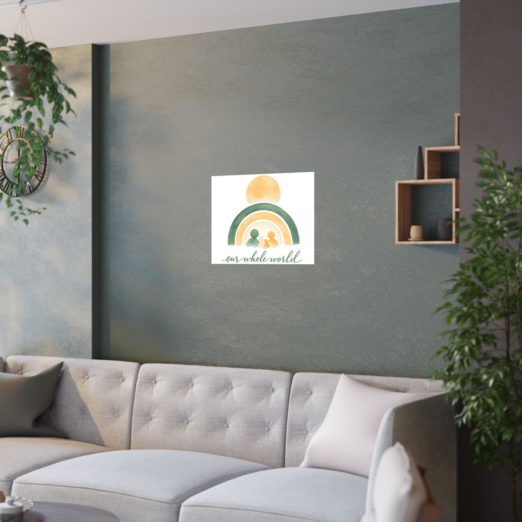 Our Whole World Art Print