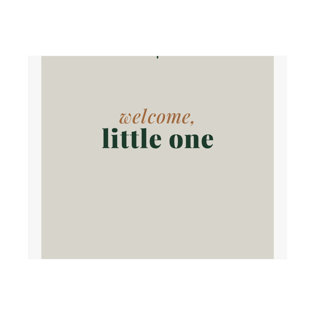 Welcome Little One Art Print