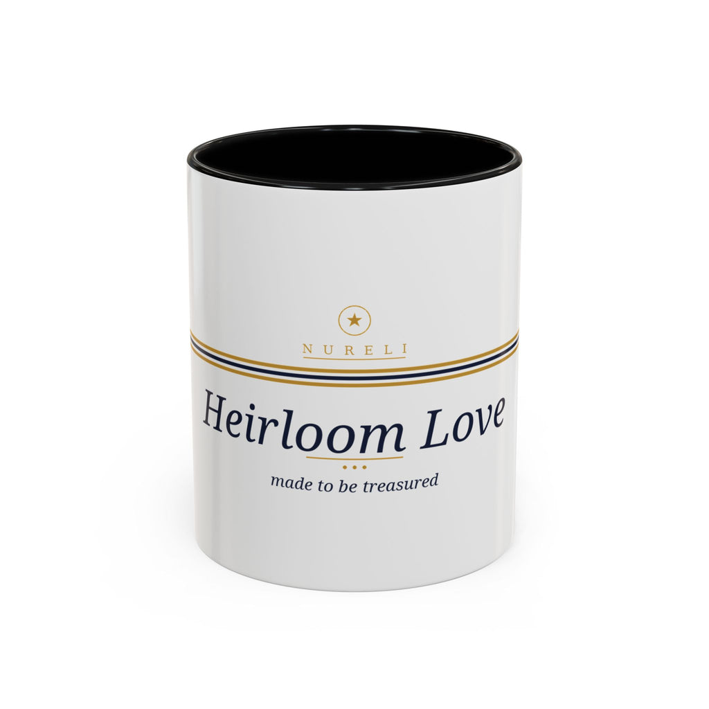 Heirloom Love ceramic coffee mug from the Nureli collection