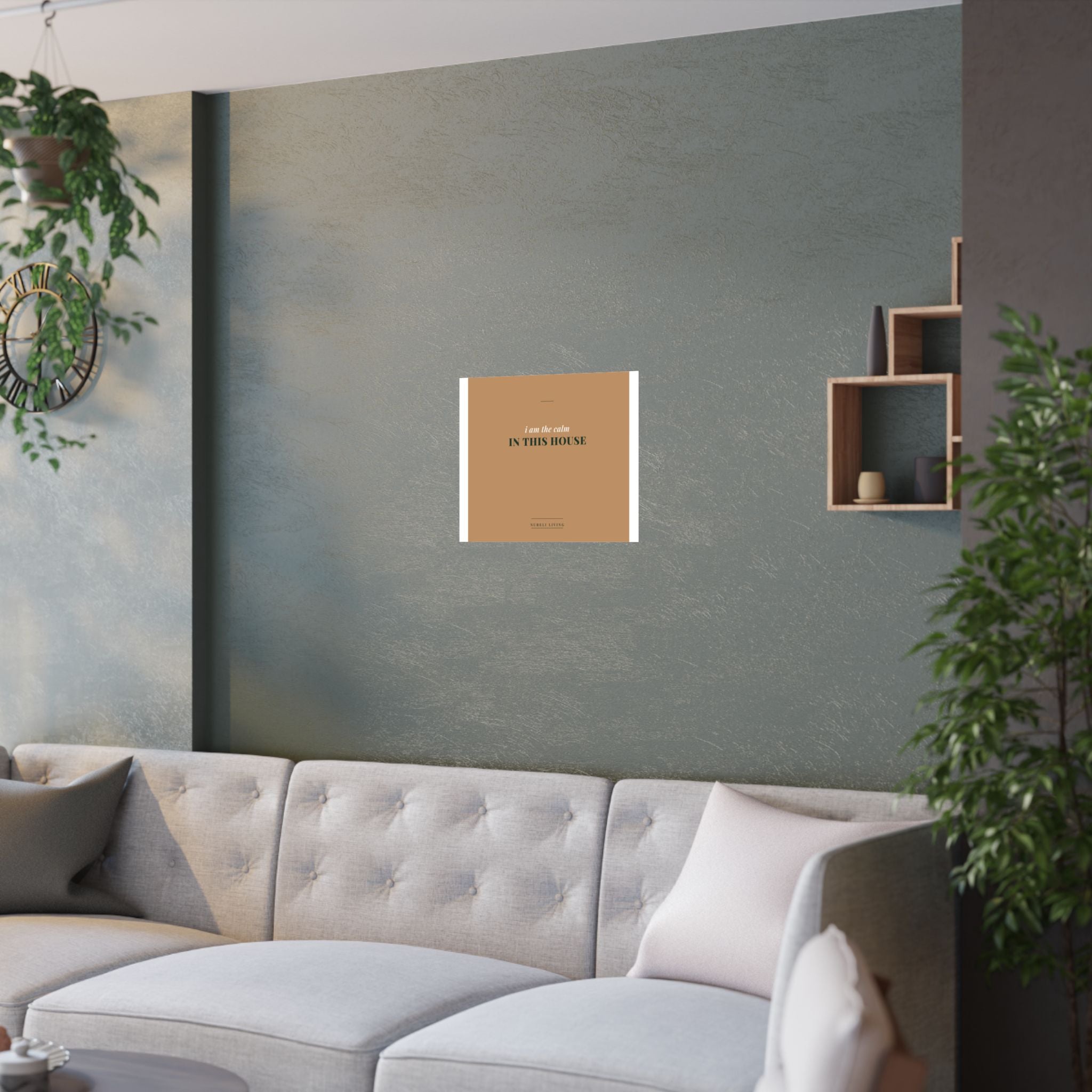 The Calm In This House Art Print