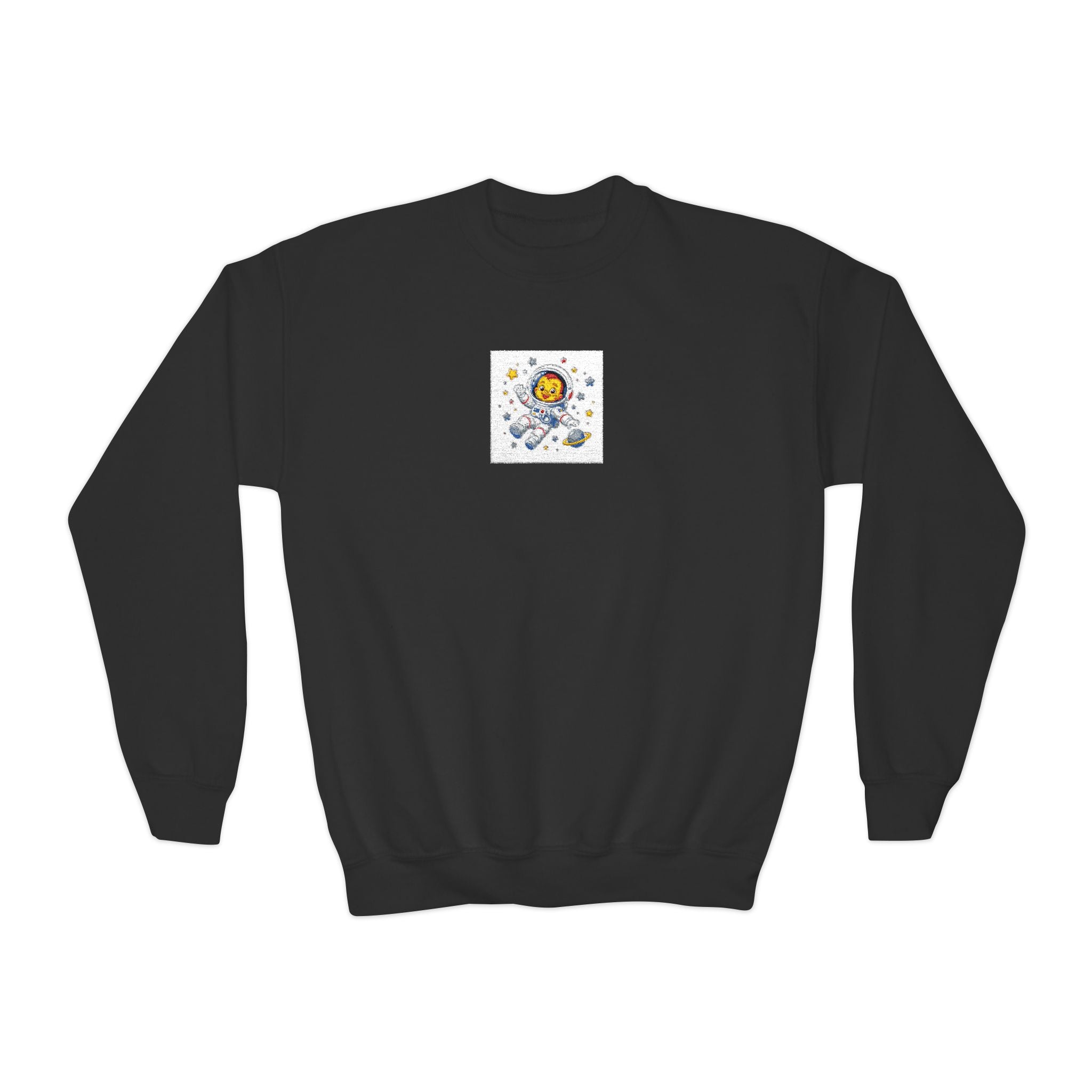 Little Astronaut kids crew sweatshirt from the Nureli collection, view 2