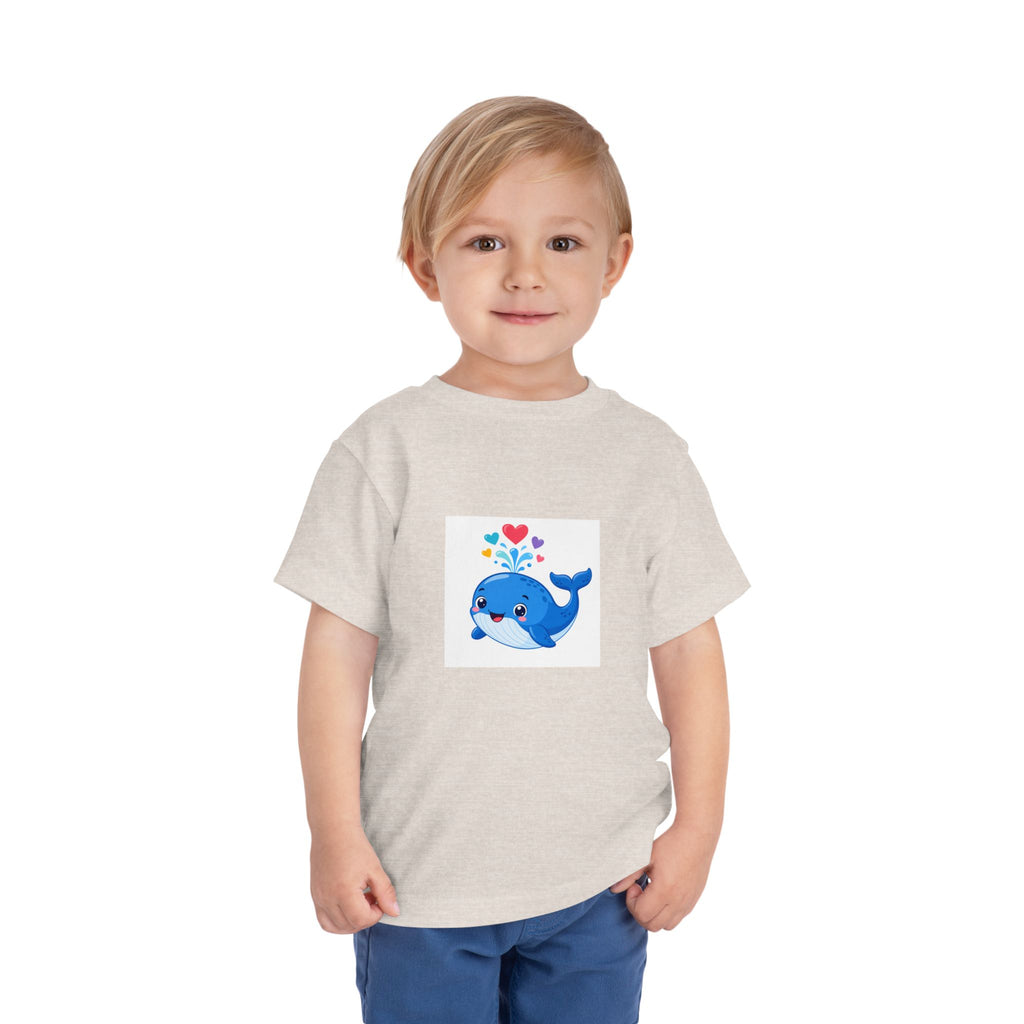 Happy Whale Toddler T-Shirt — Nureli Kids
