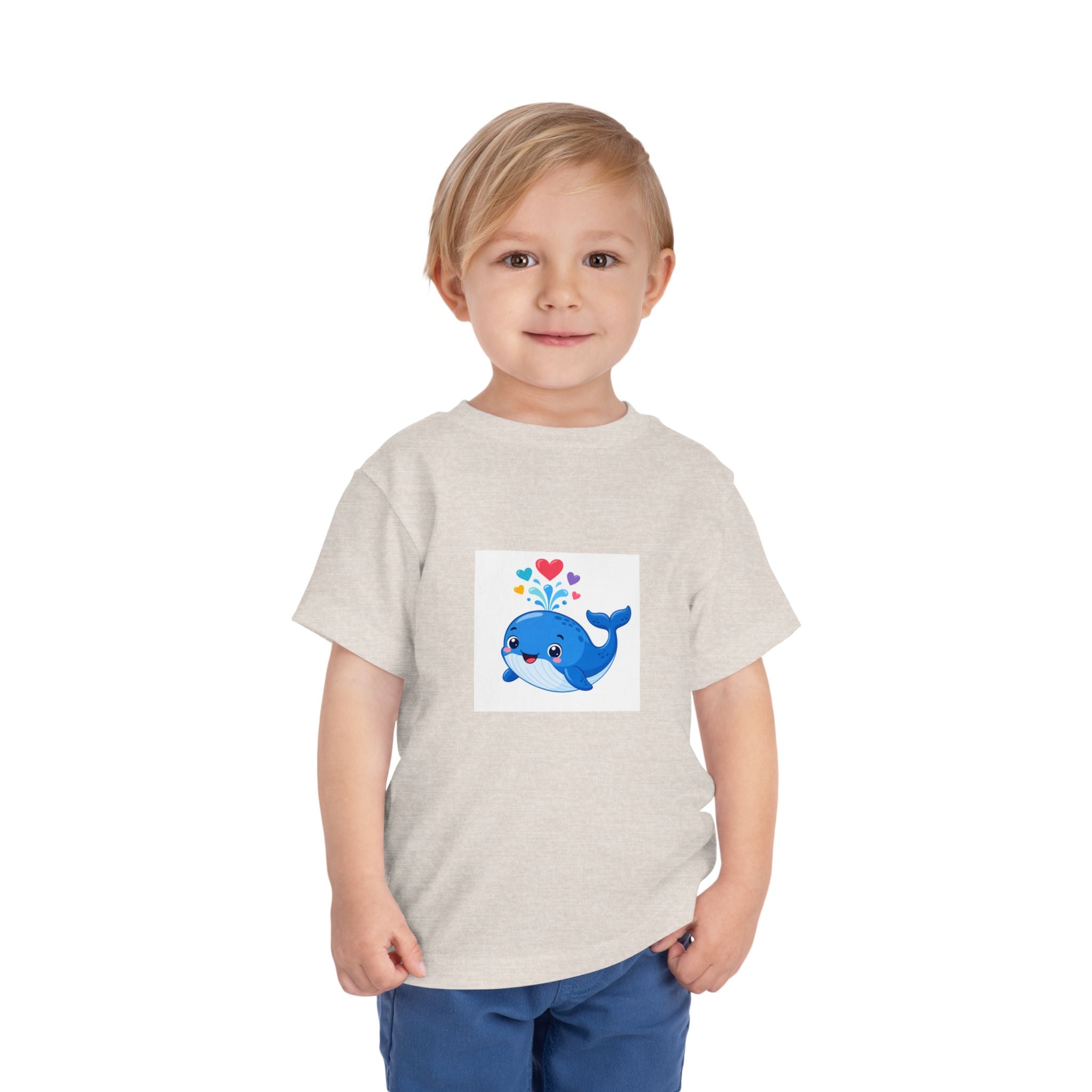 Happy Whale Toddler T-Shirt — Nureli Kids