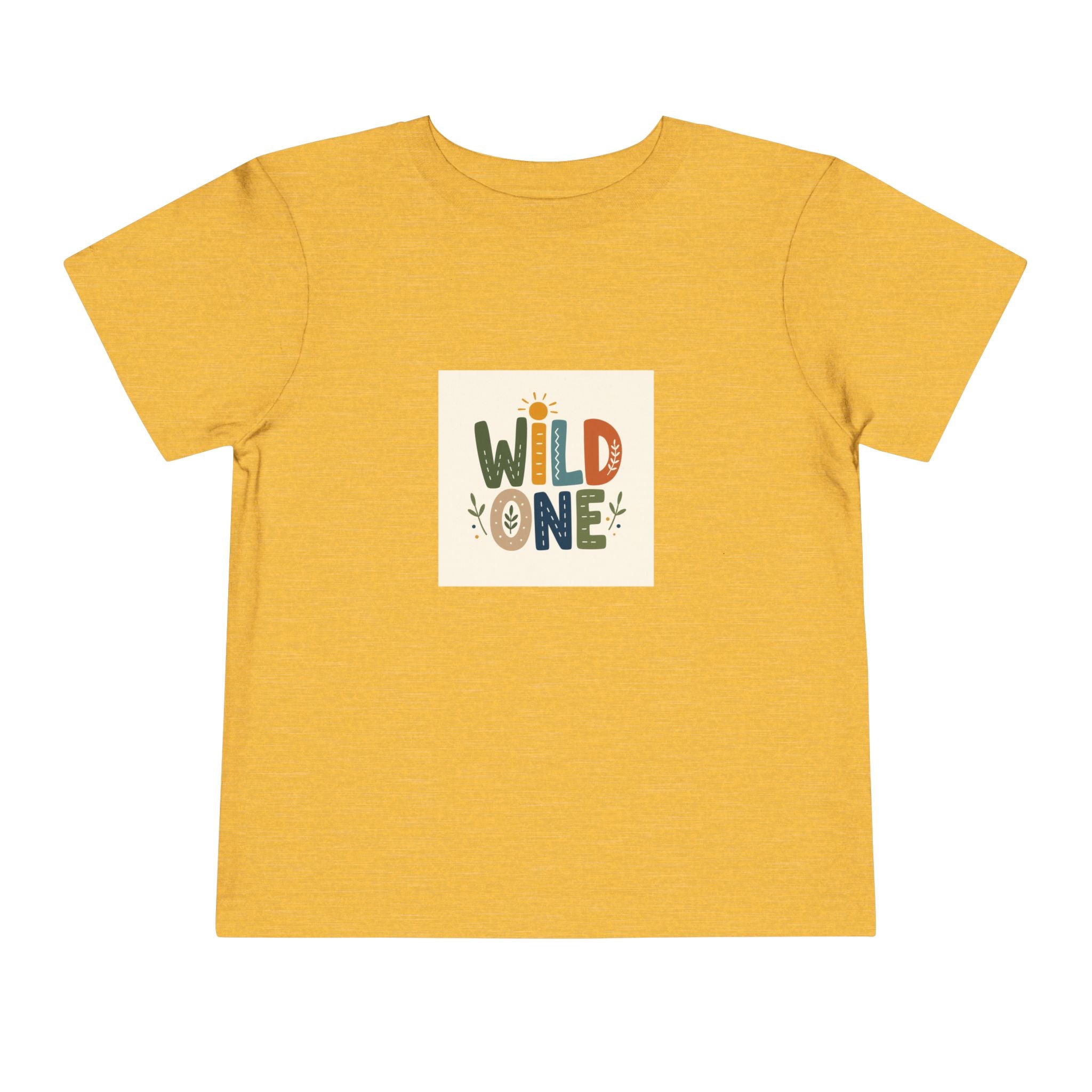 Wild One soft toddler tee from the Nureli collection, view 8