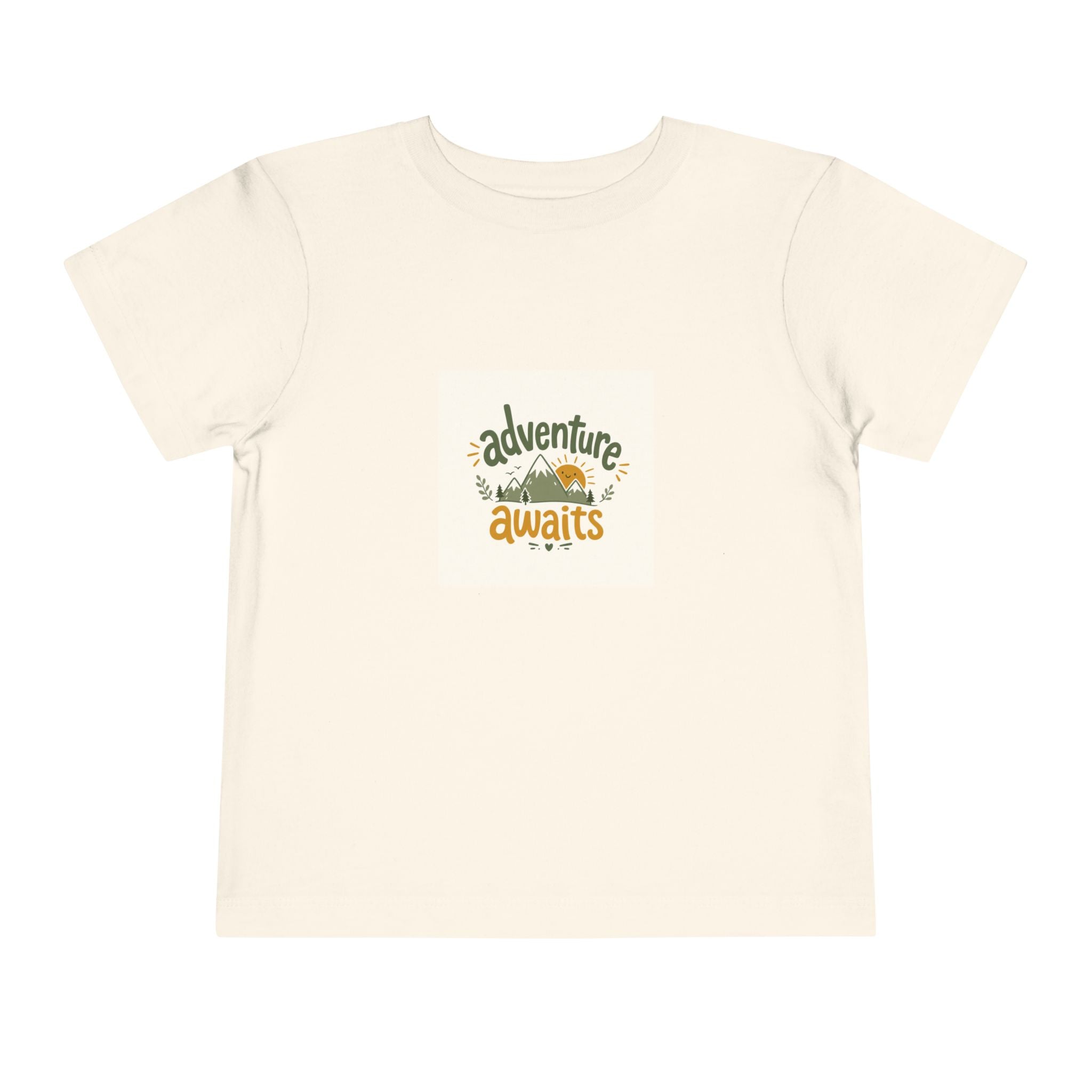 Adventure Awaits soft toddler tee from the Nureli collection, view 4