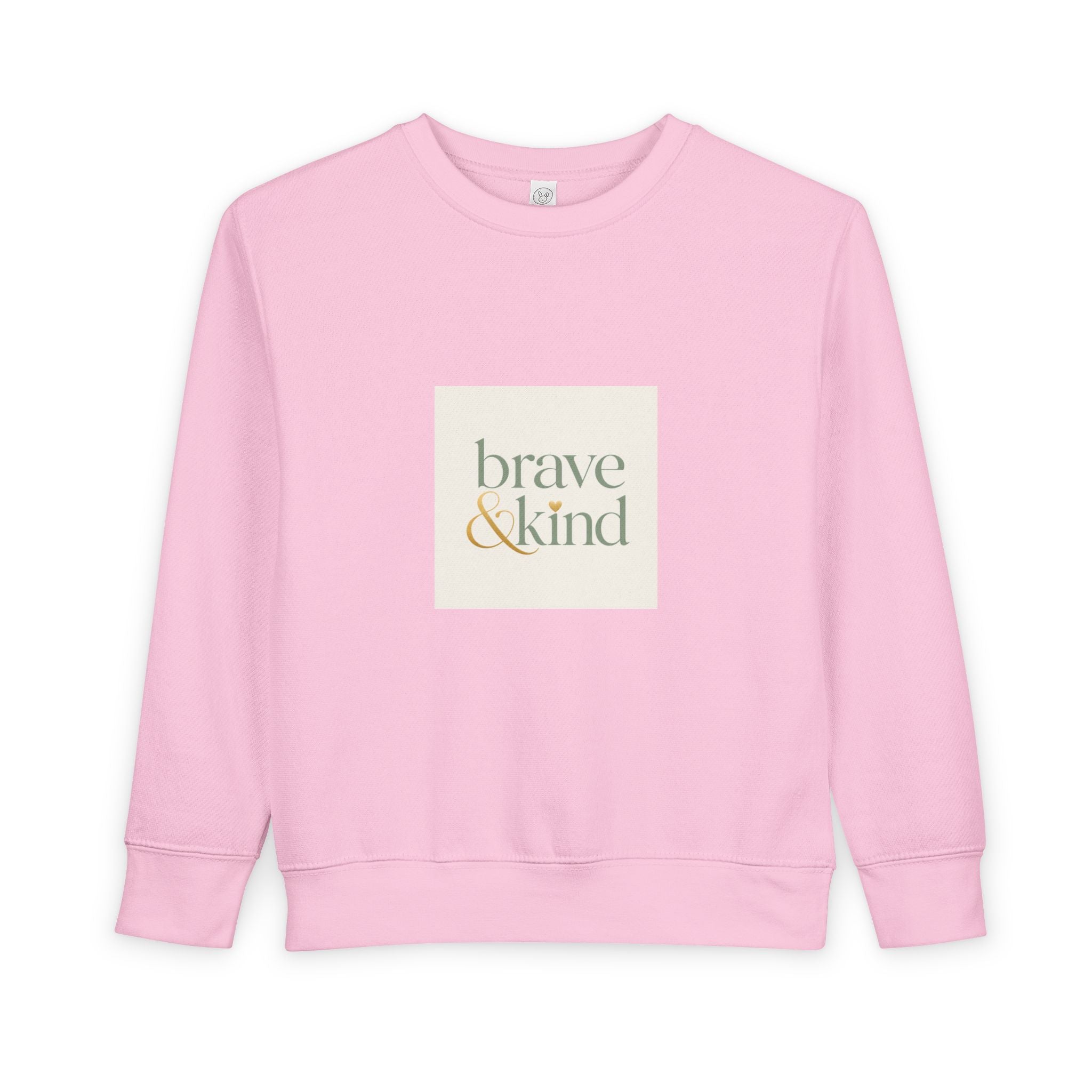 Brave And Kind soft toddler tee from the Nureli collection, view 7