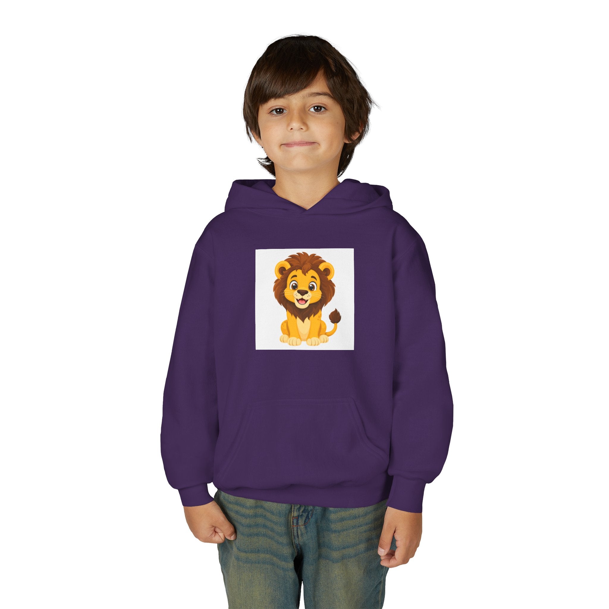 Brave Little Lion Kids Hoodie — Nureli Kids