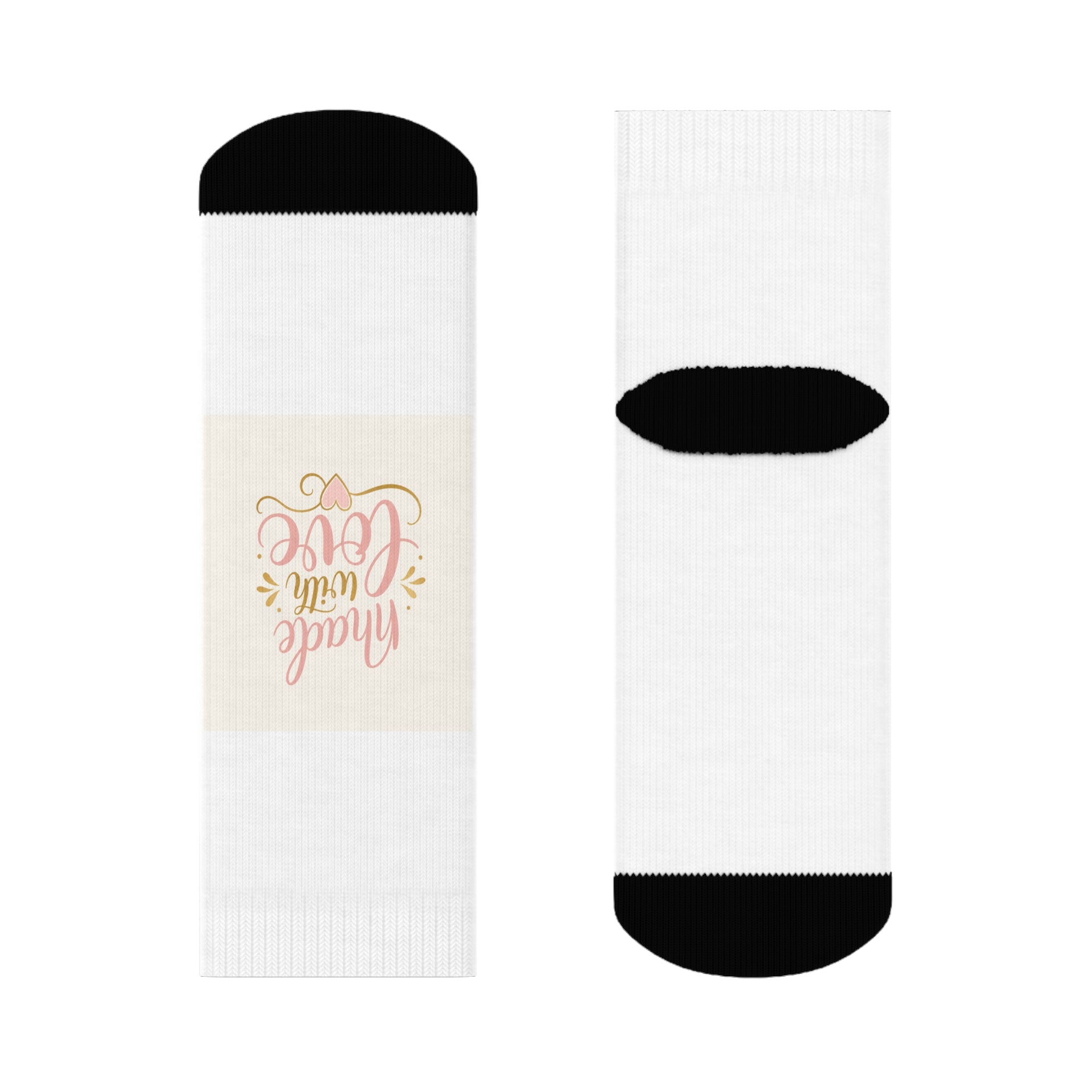 Made With Love Kids Crew Socks - Nureli Kids