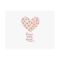 Brave little Heart Art Print