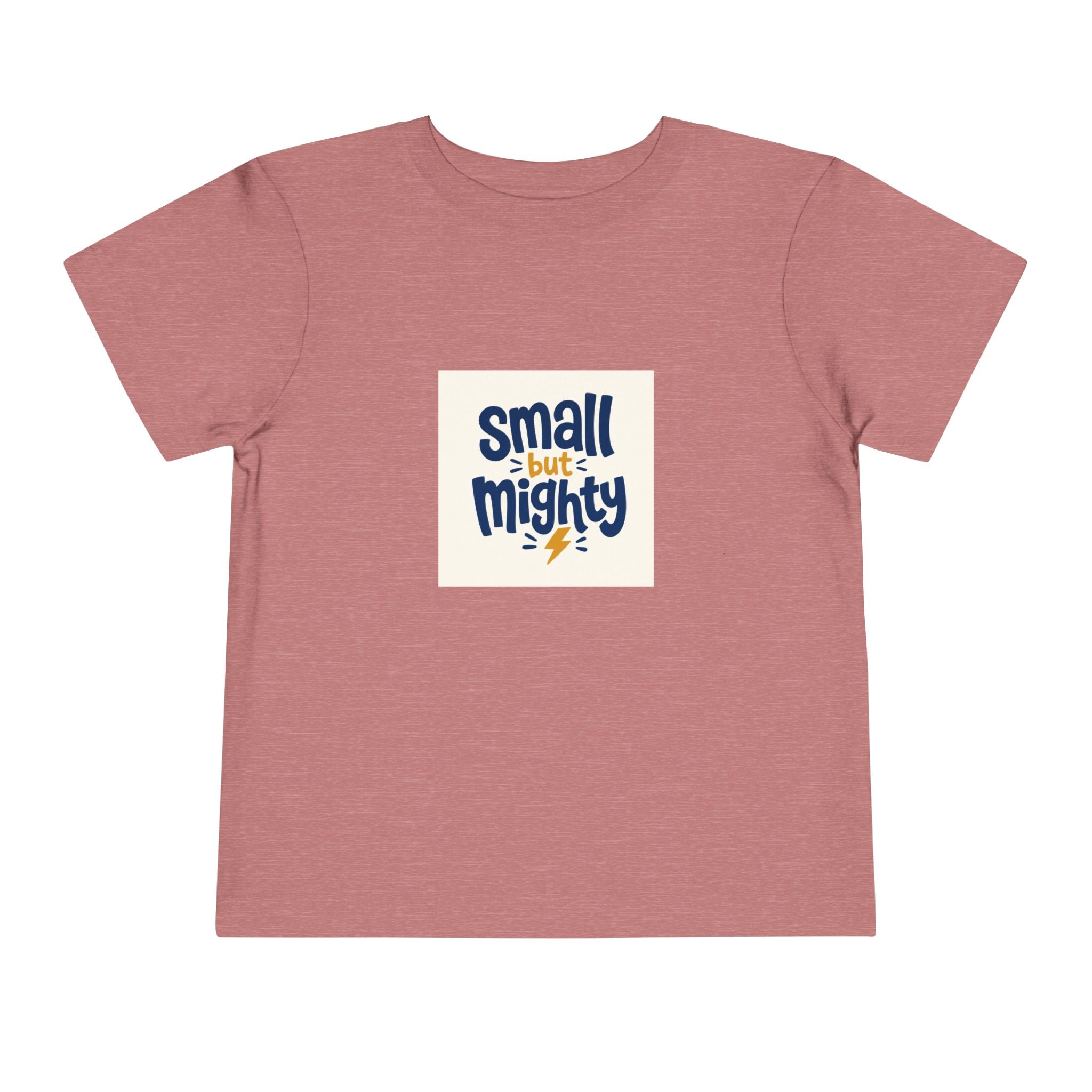Small But Mighty Toddler T-Shirt from the Nureli collection, view 2