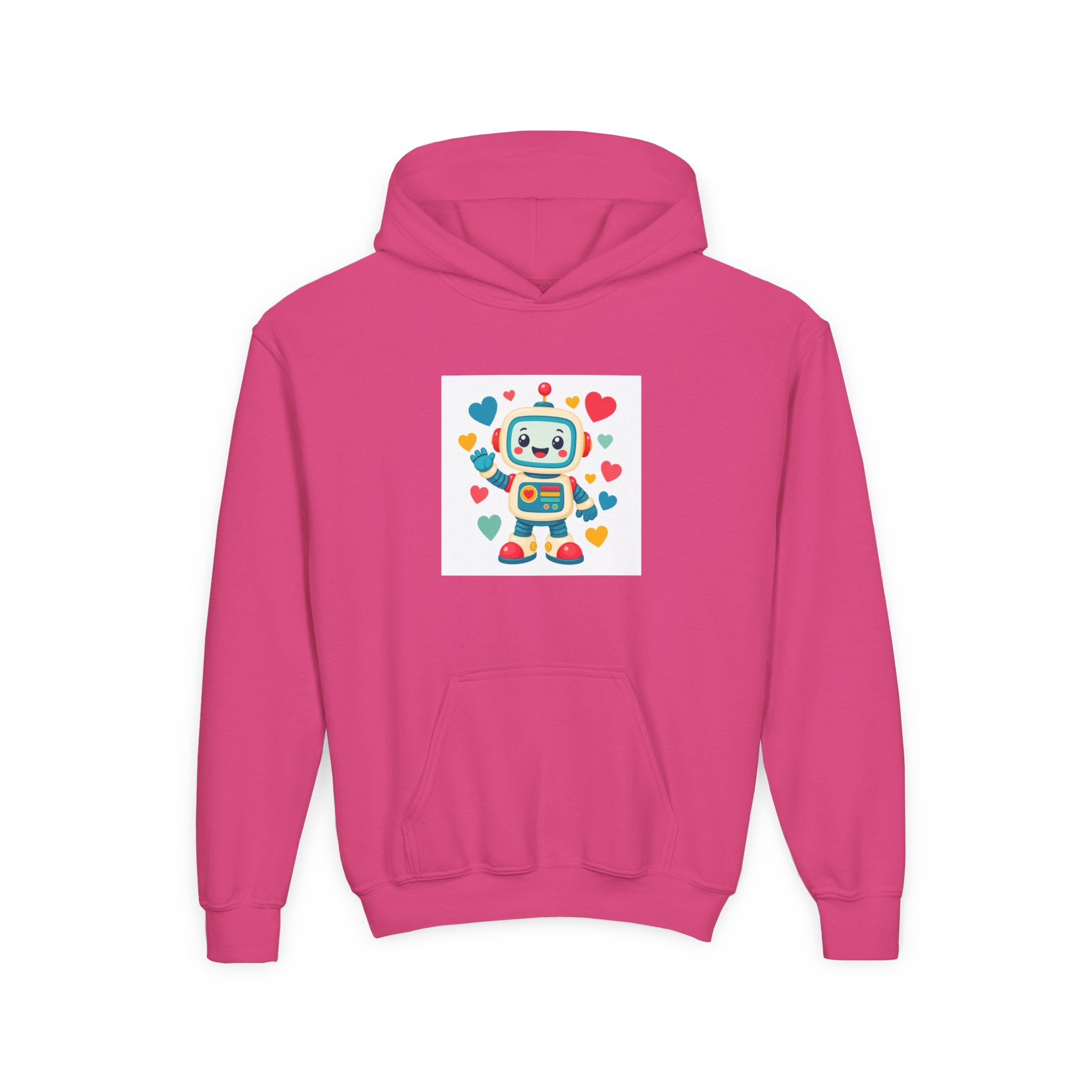 Beep Boop Robot Kids Hoodie - Nureli Kids