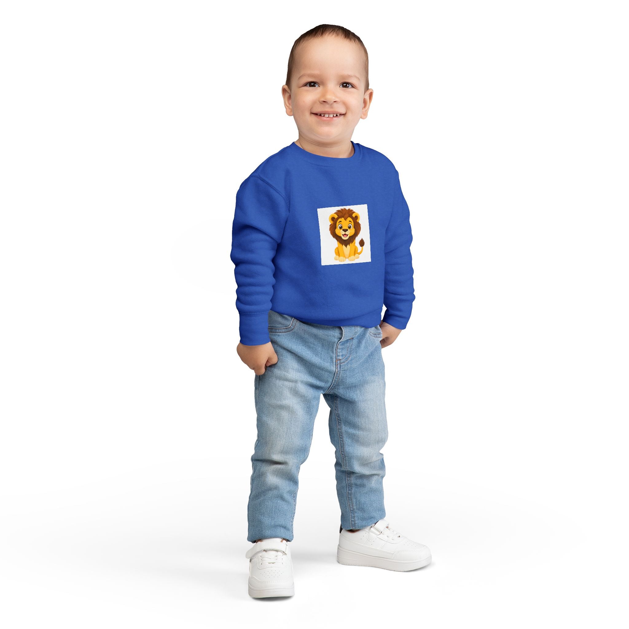 Brave Little Lion Toddler Sweatshirt — Nureli Kids