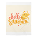 Hello Sunshine baby swaddle blanket for newborns by Nureli Kids