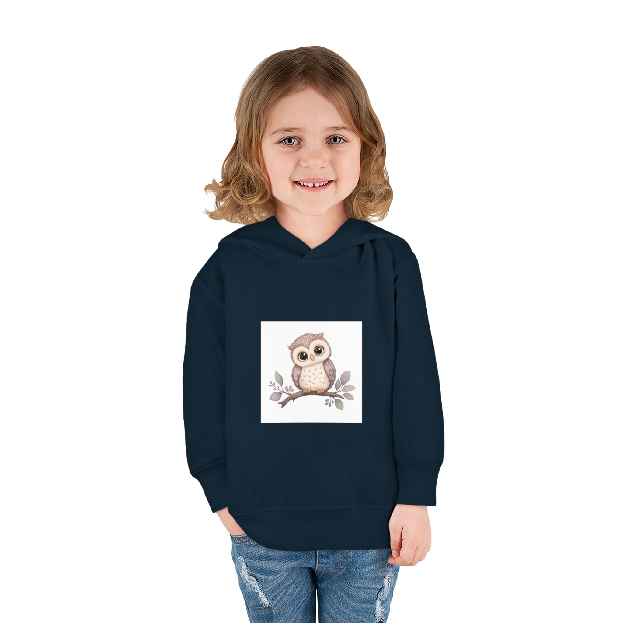 Wise Little Owl Toddler Hoodie — Nureli Kids