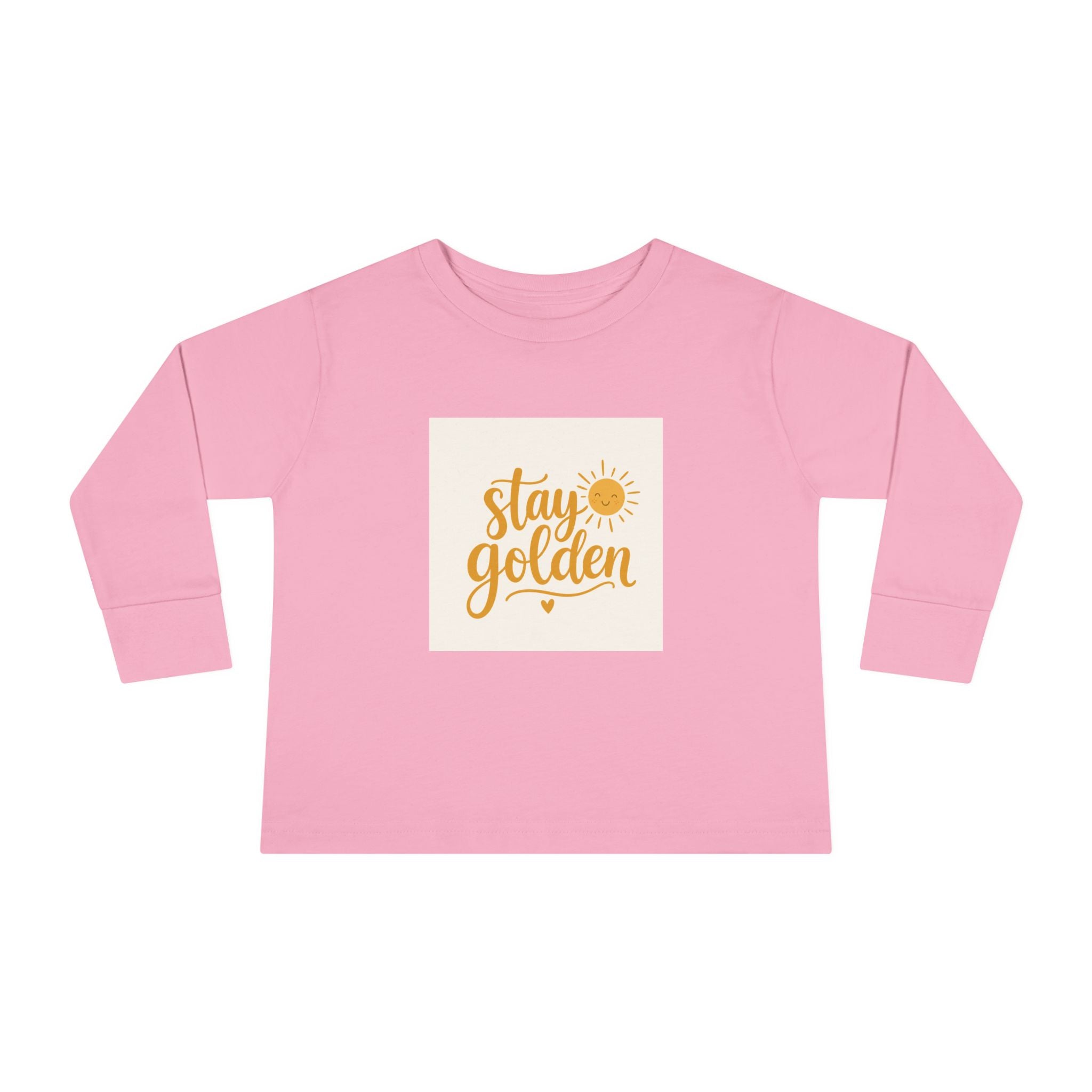 Stay Golden kids long-sleeve tee from the Nureli collection, view 7